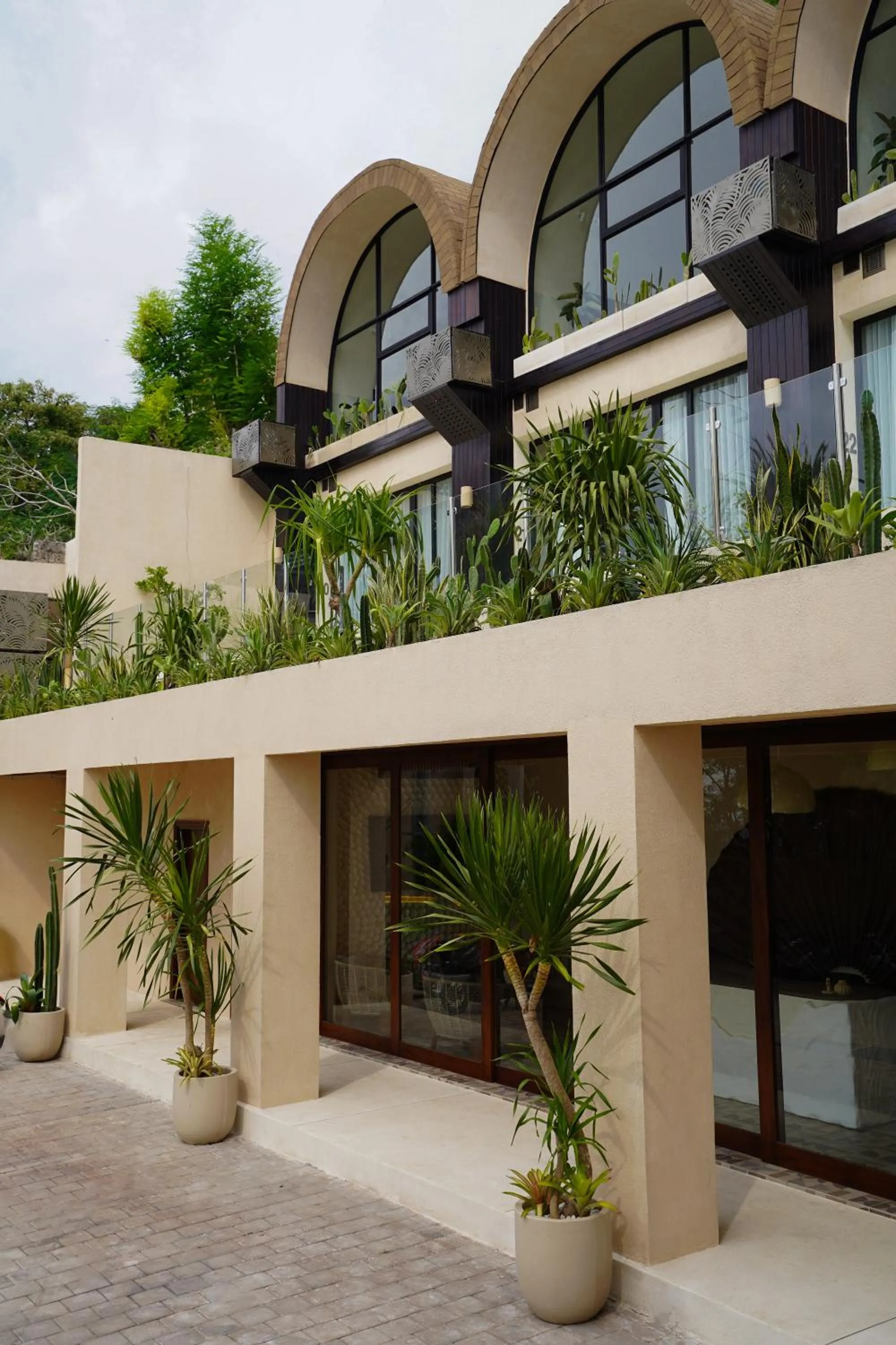 Property building in Sunny Samudra Boutique hotel Uluwatu