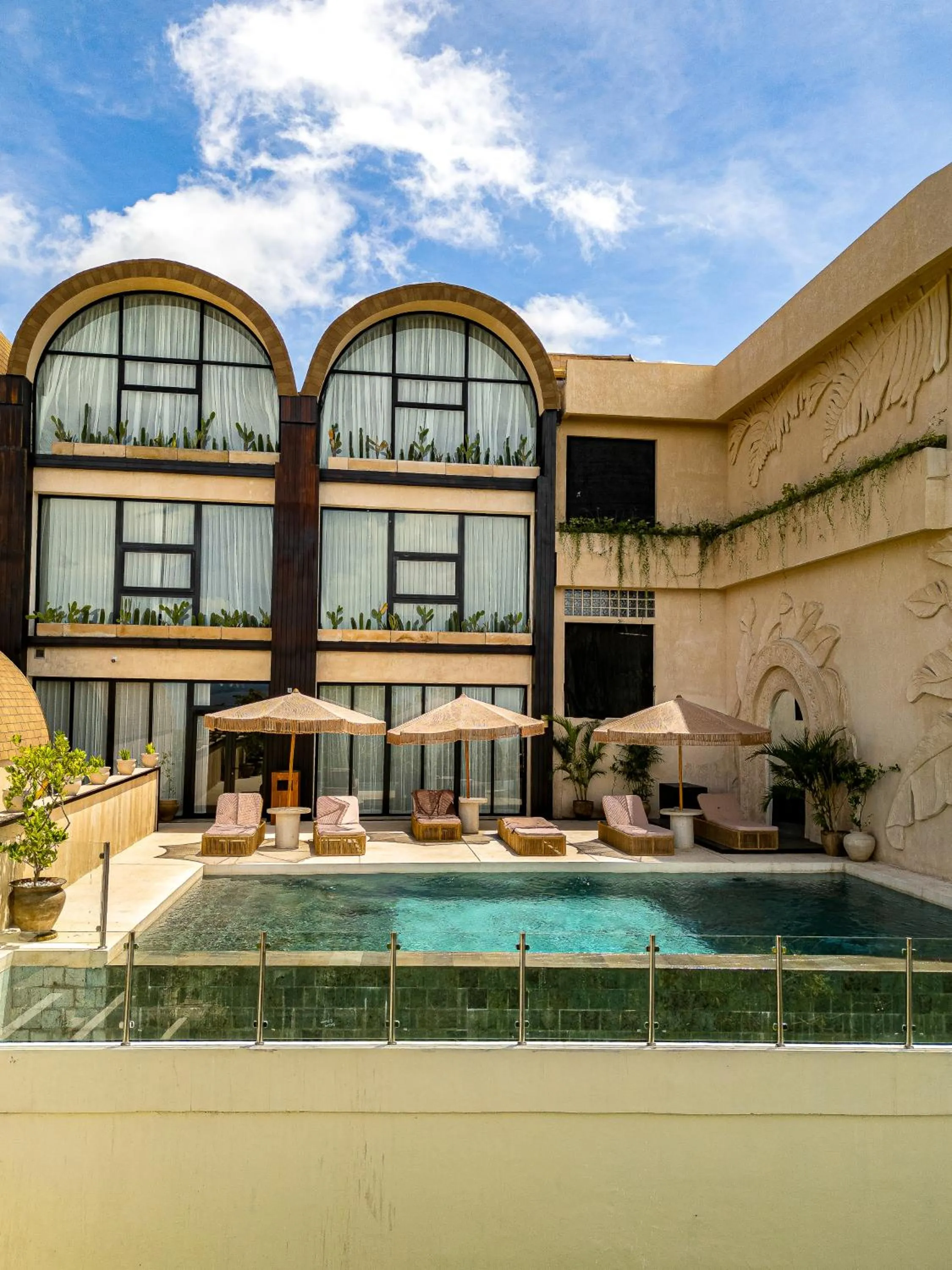 Property building in Sunny Samudra Boutique hotel Uluwatu