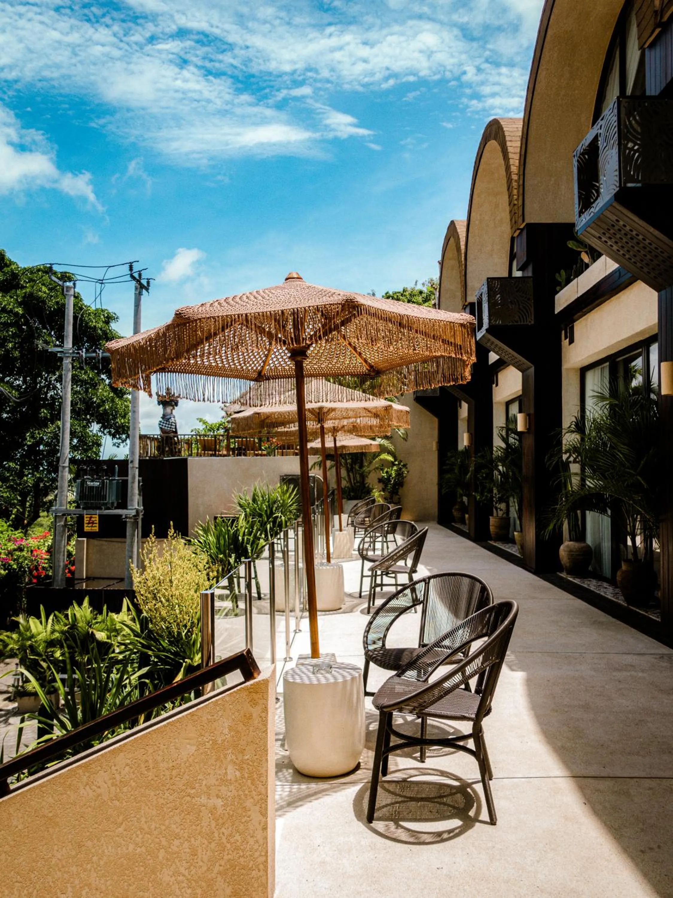 Property building in Sunny Samudra Boutique hotel Uluwatu