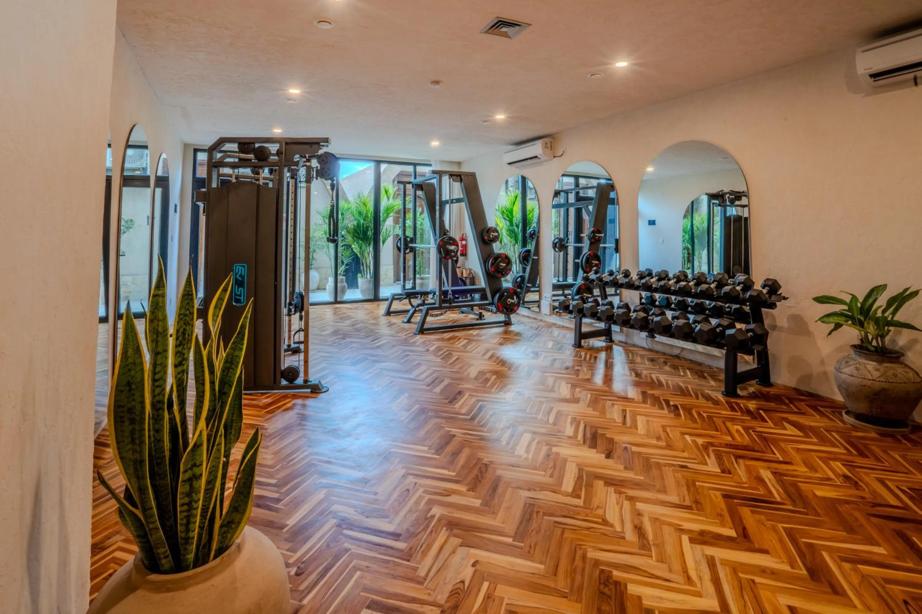 Fitness centre/facilities in Sunny Samudra Boutique hotel Uluwatu