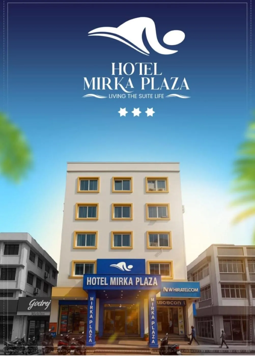 Property building in Hotel Mirka Plaza