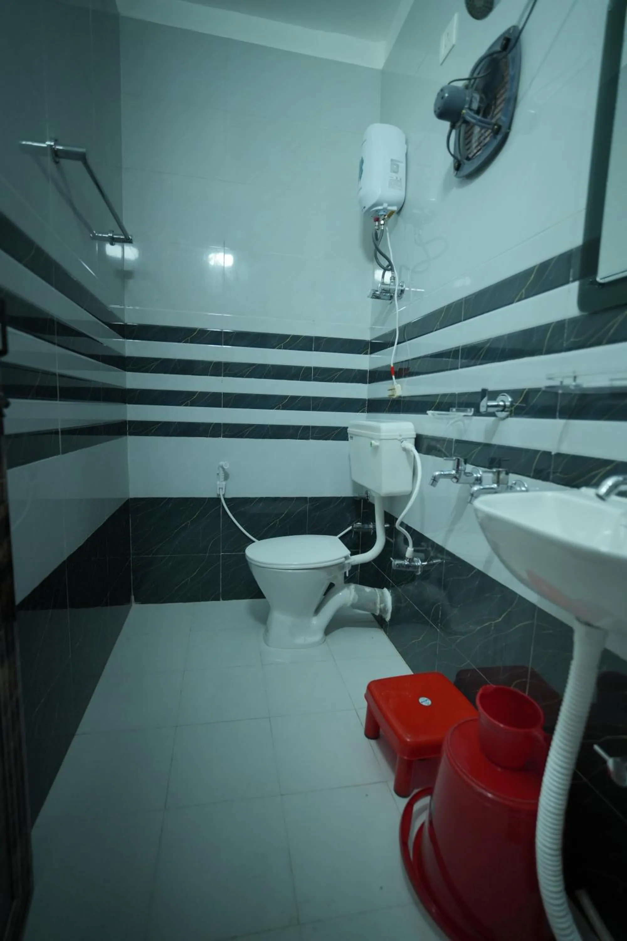 Bathroom in Hotel Mirka Plaza