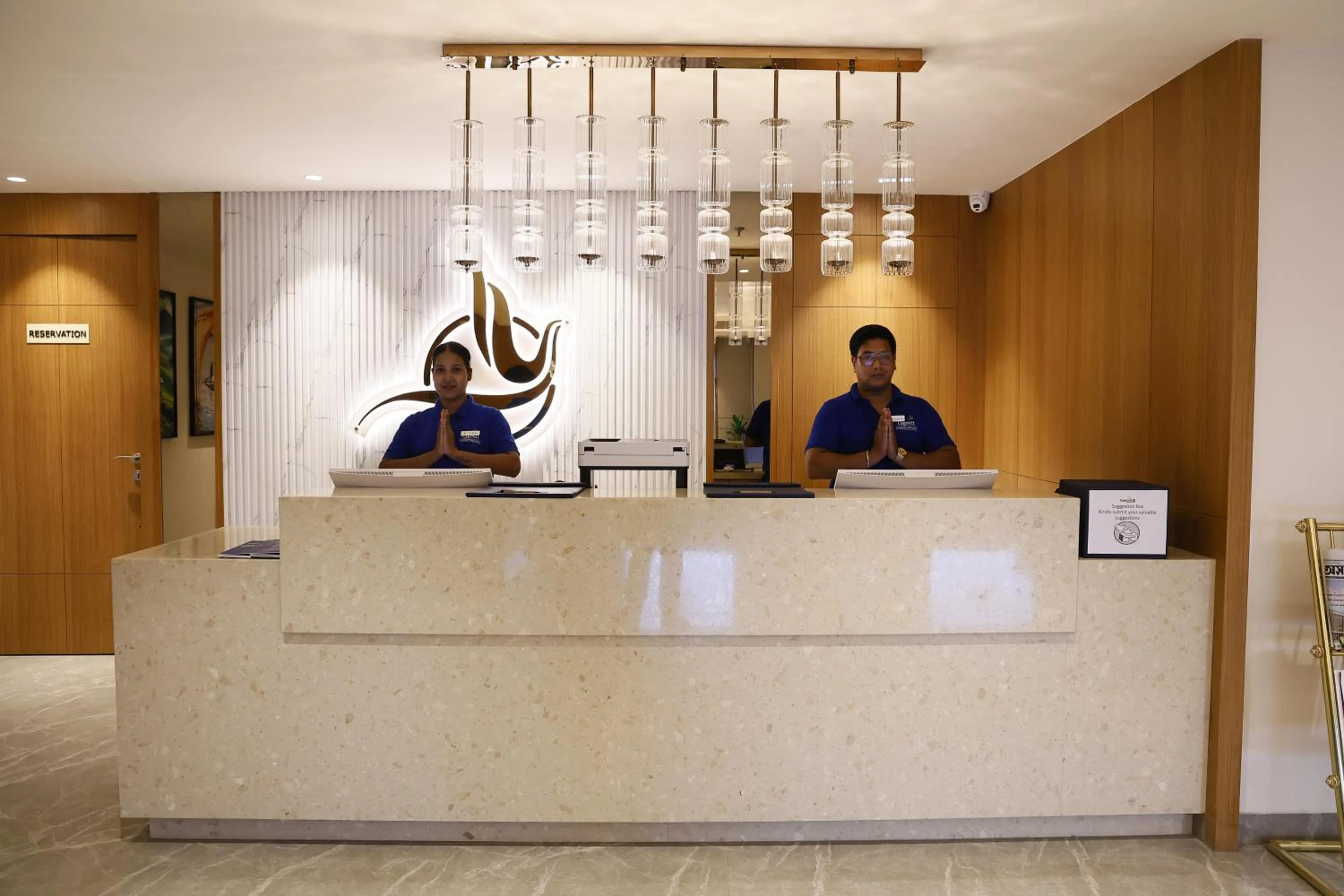 Lobby or reception in Cygnett Inn