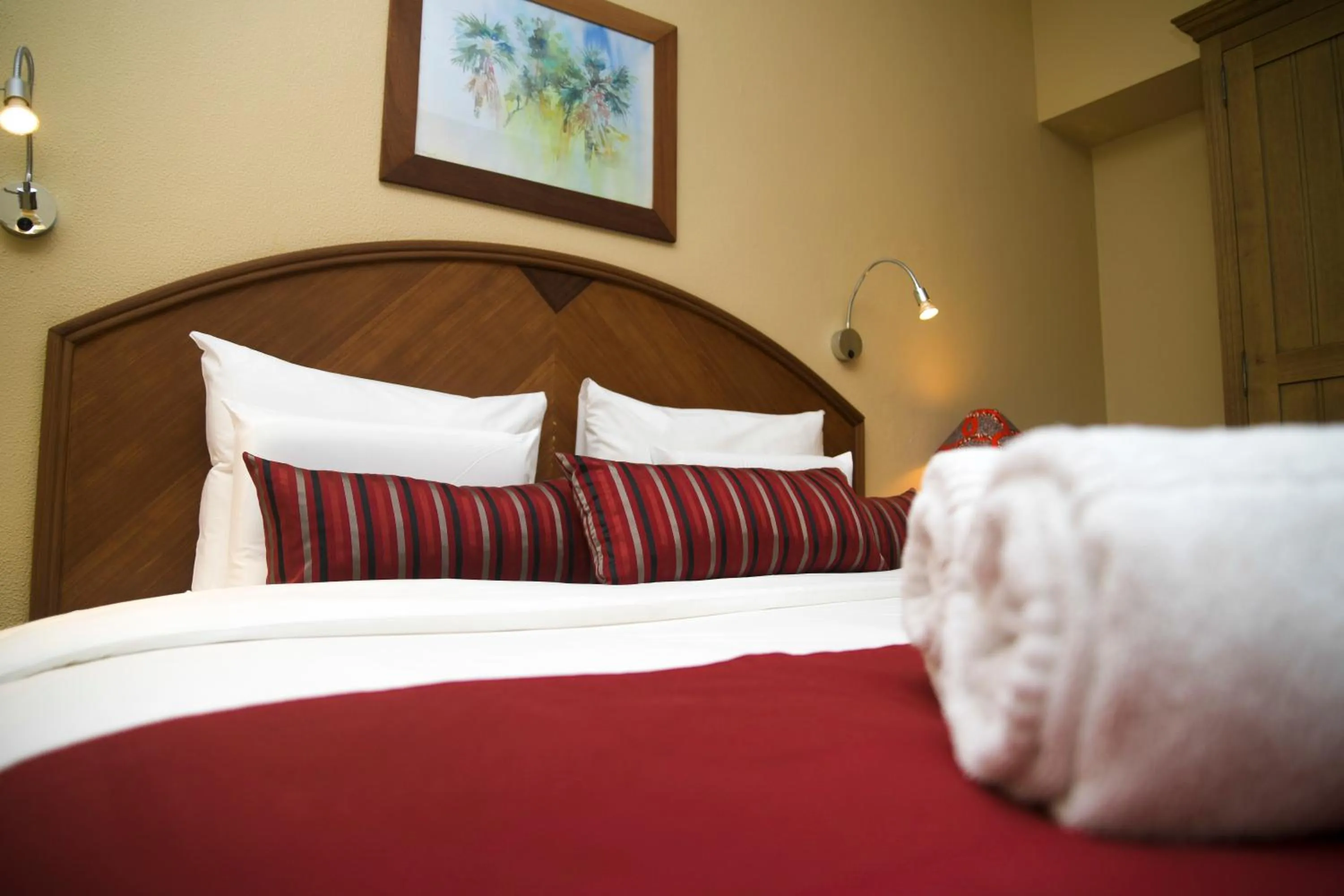 Bed in Hotel Memling