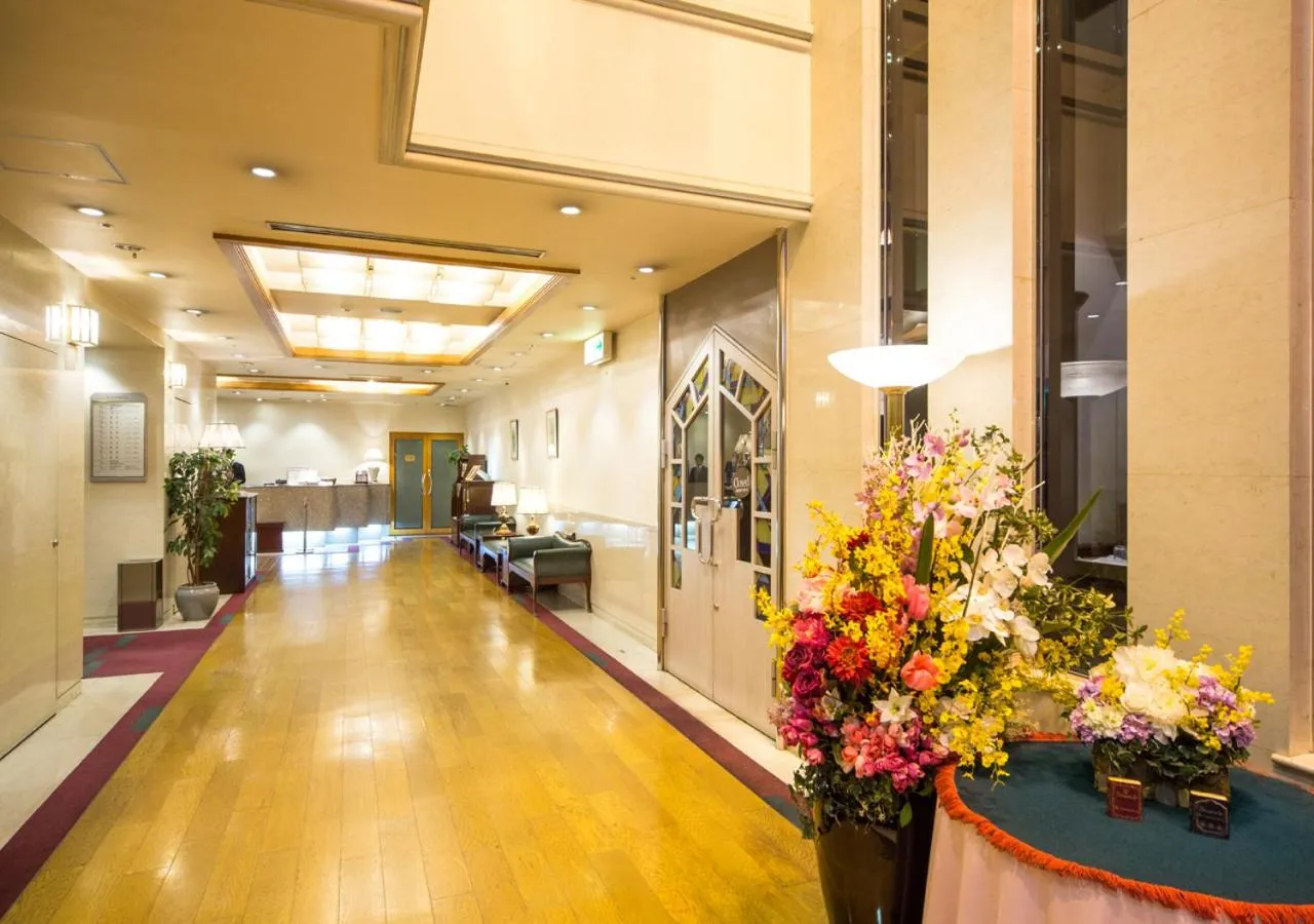 Lobby or reception in Hotel Claiton Esaka