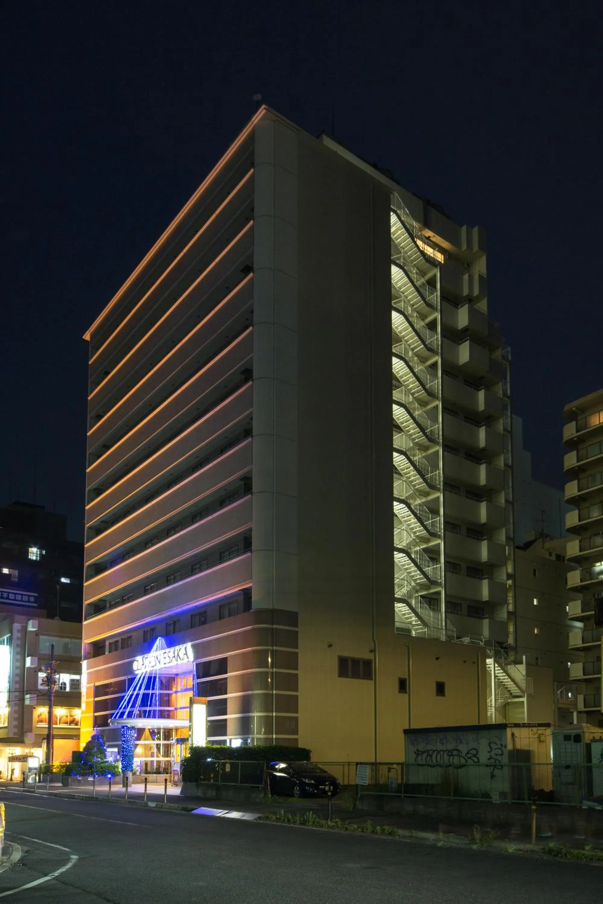 Property building in Hotel Claiton Esaka