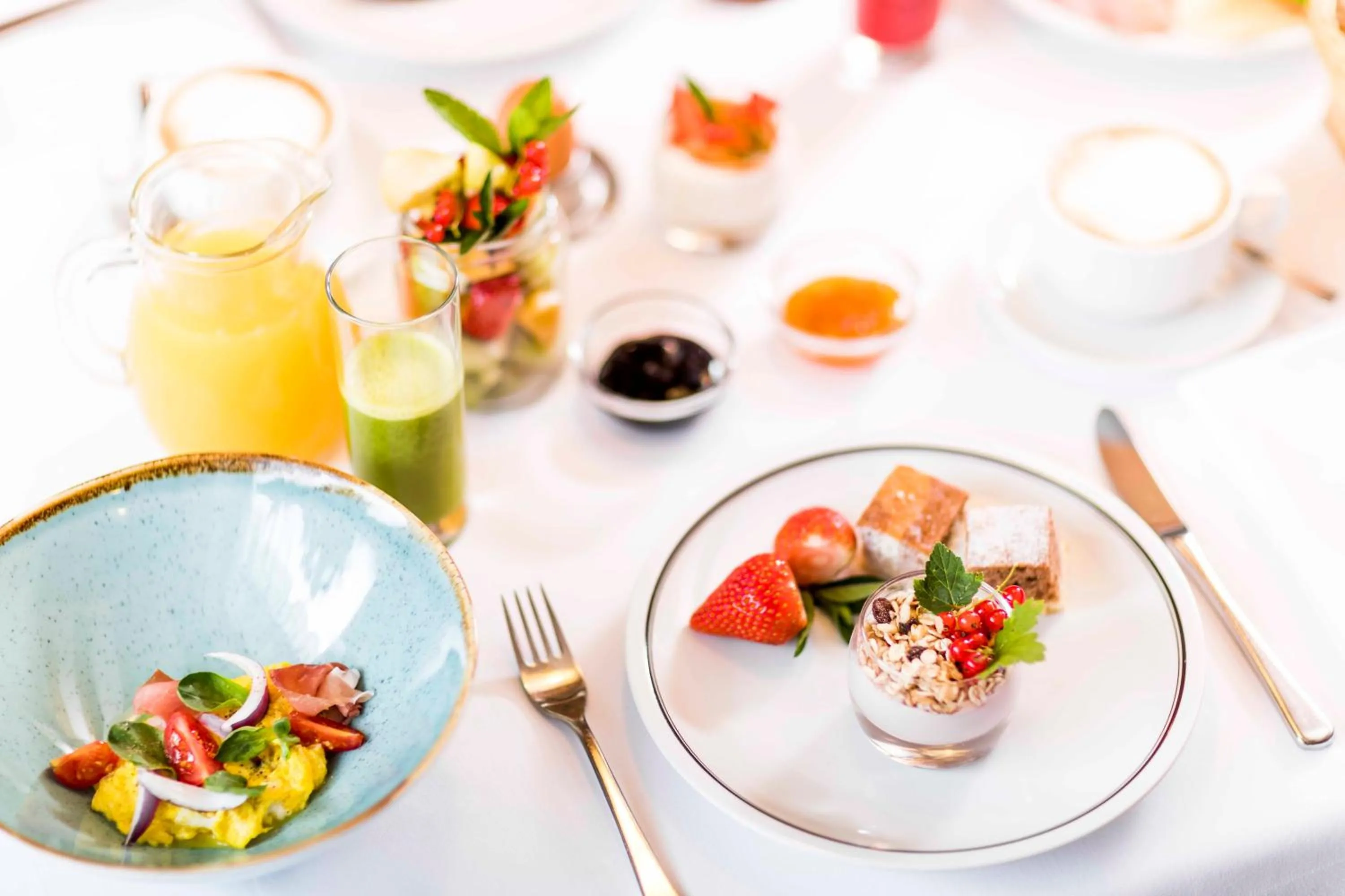 Food close-up in Hotel Rommisa