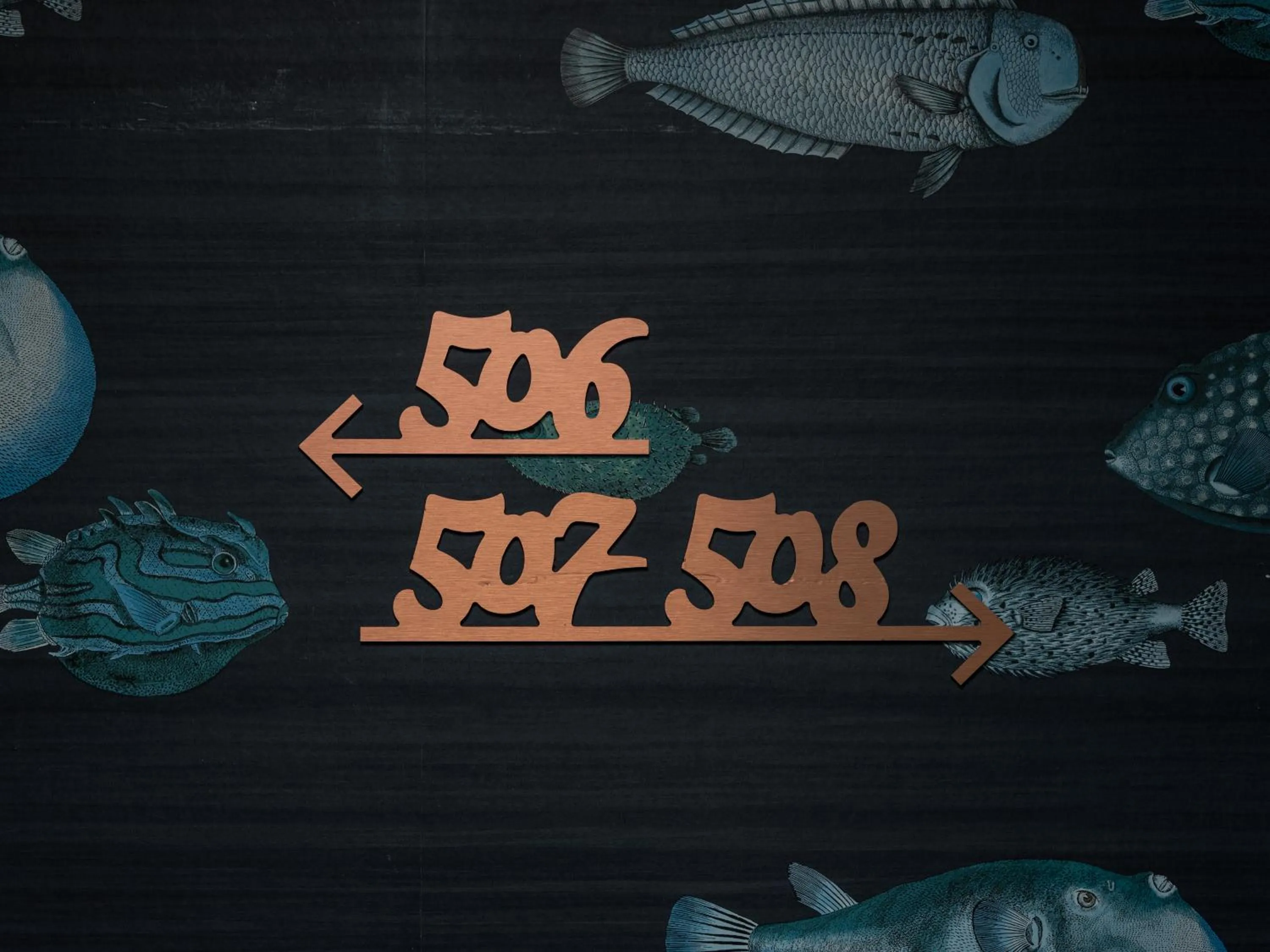 Floor plan in Hôtel Exquis