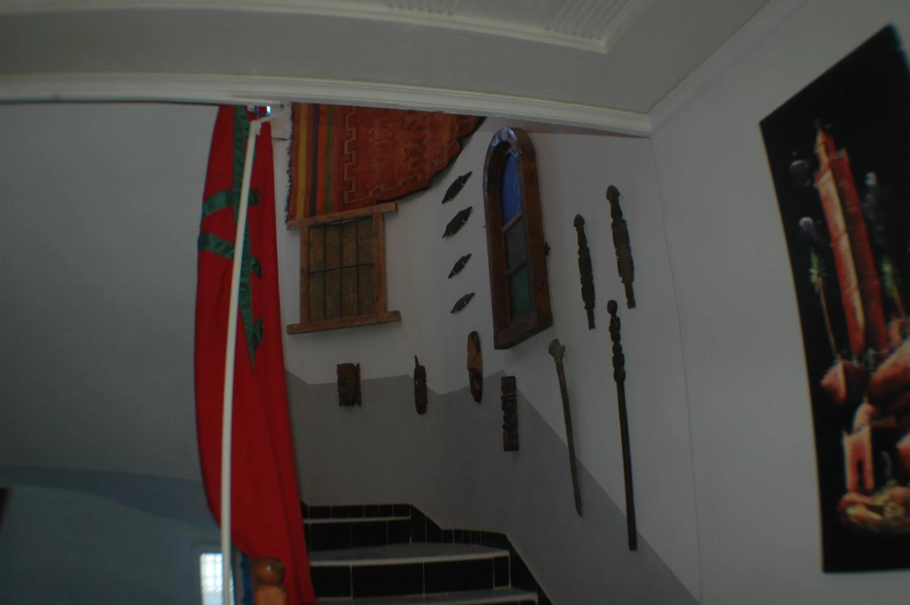 Decorative detail in Maison d'Hôte à Saïdia