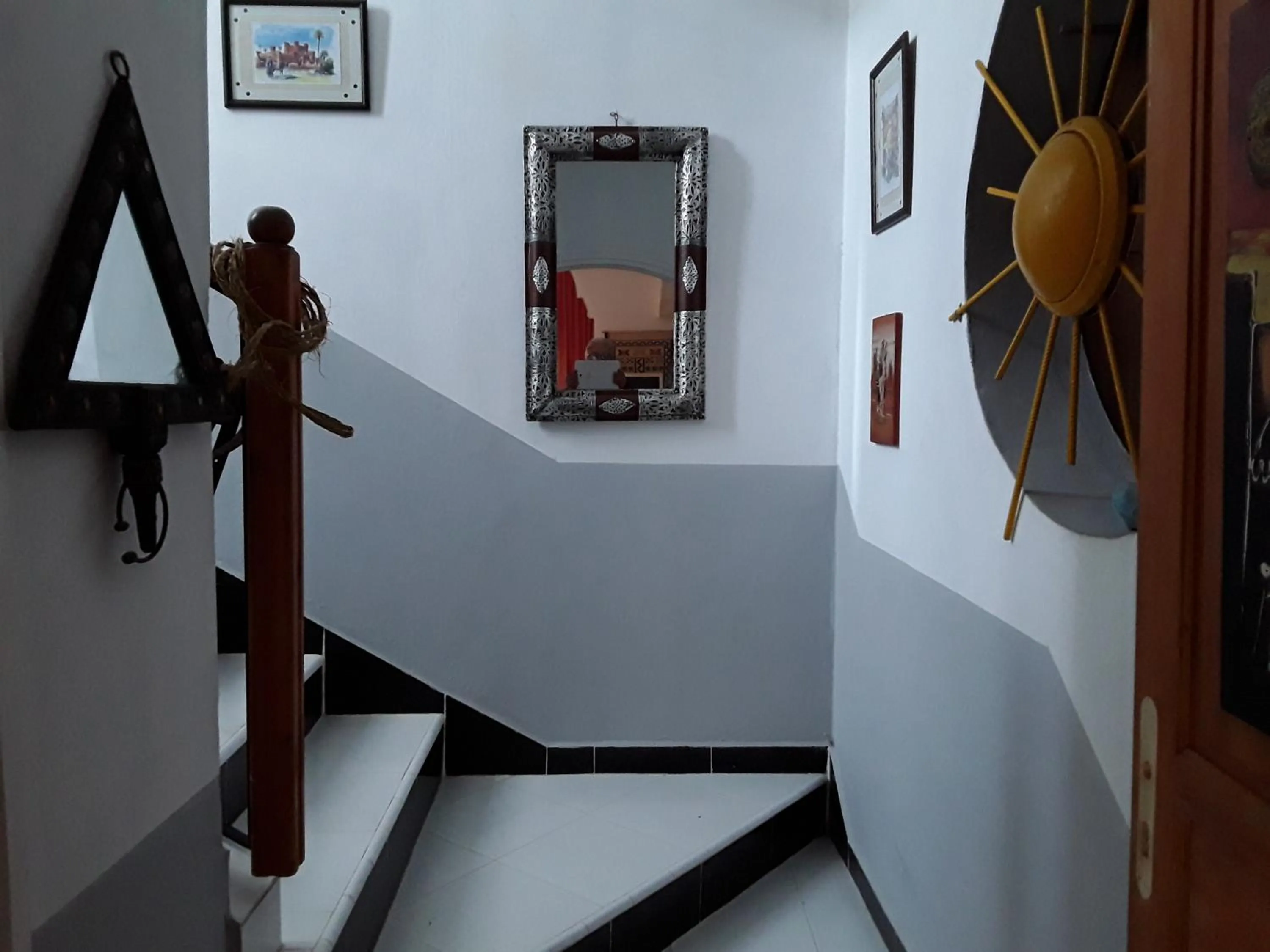 Decorative detail in Maison d'Hôte à Saïdia