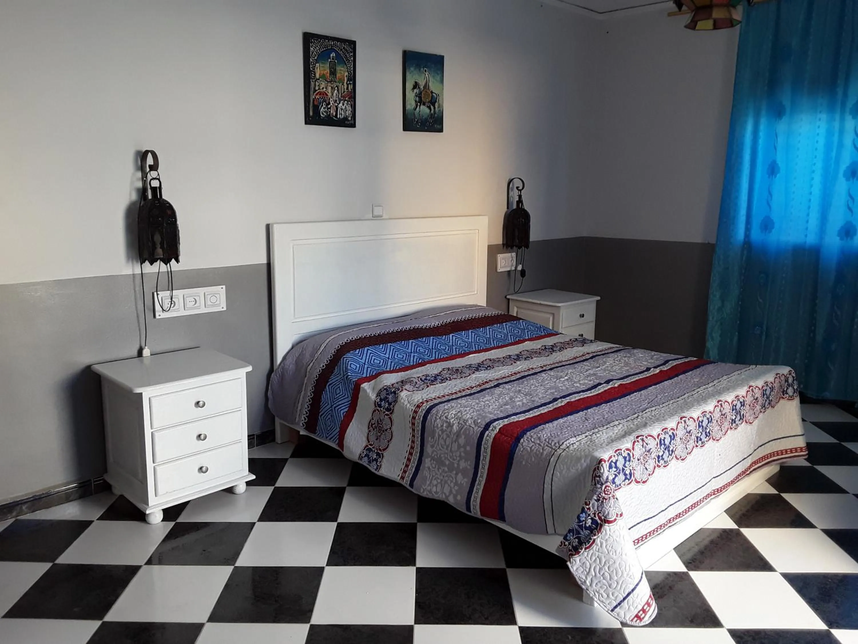 Photo of the whole room, Bed in Maison d'Hôte à Saïdia