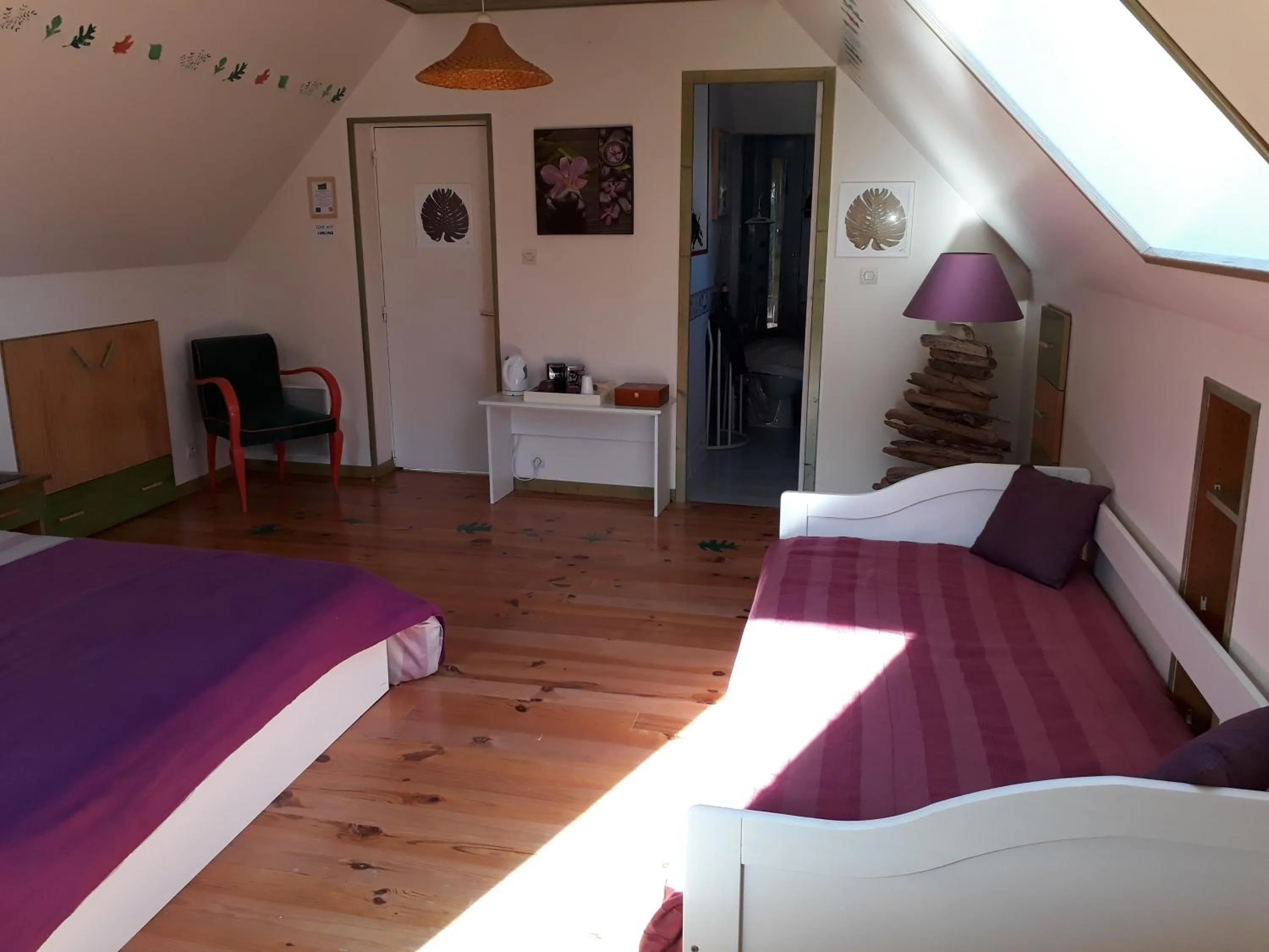 Bedroom in Chambre D'hôte De La Rotterie