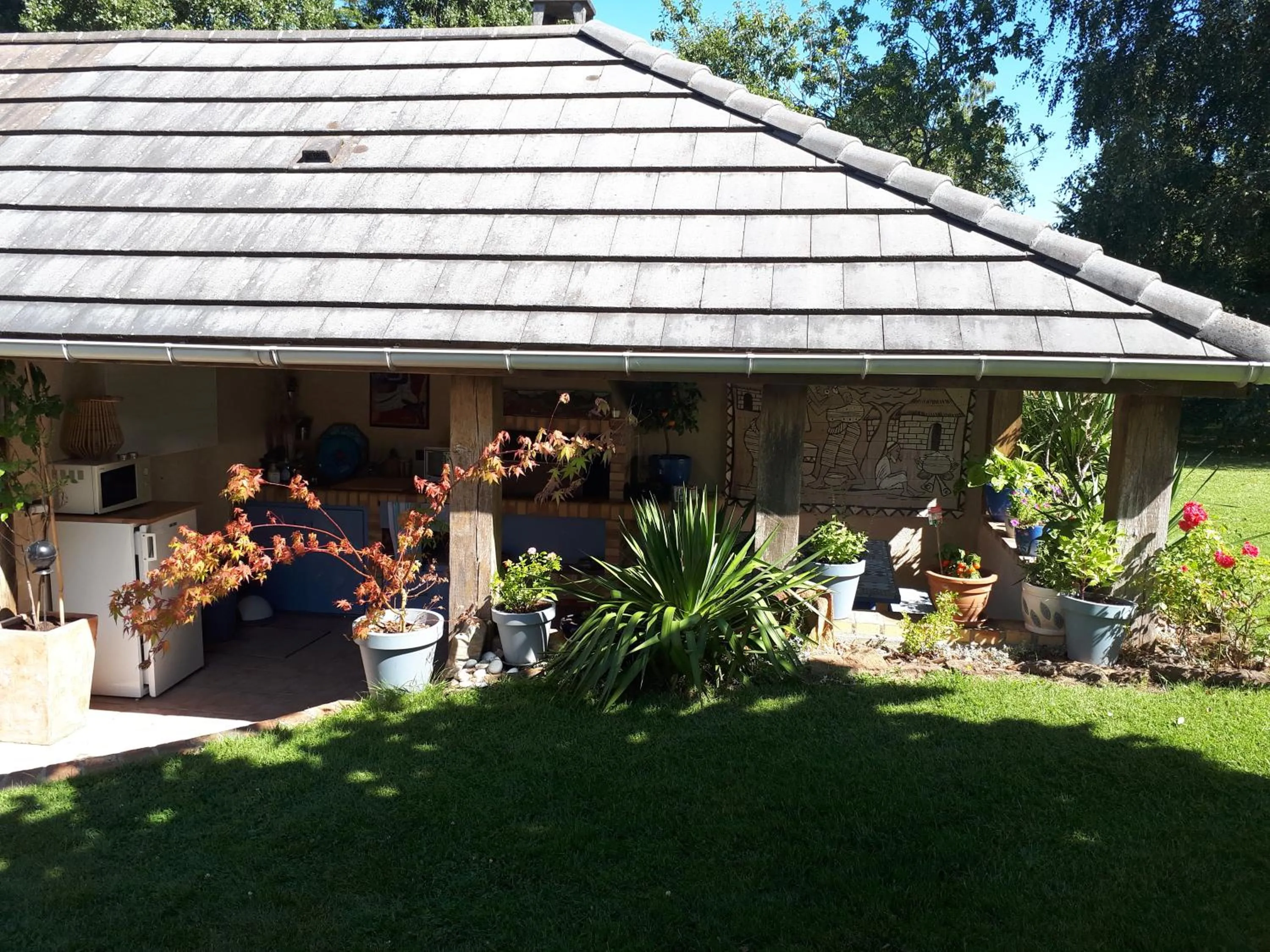 kitchen in Chambre D'hôte De La Rotterie