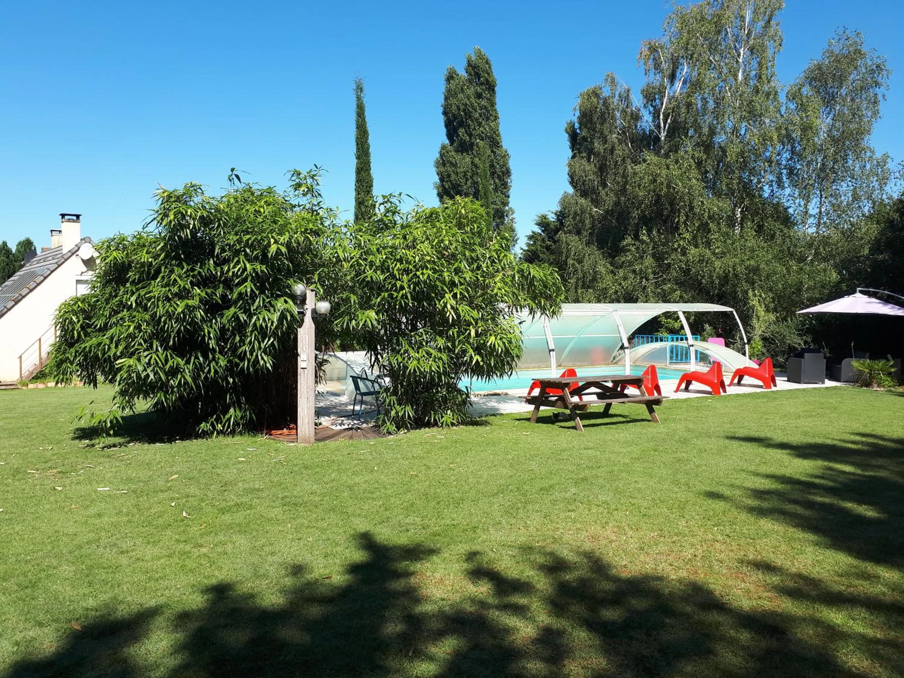 Swimming pool in Chambre D'hôte De La Rotterie
