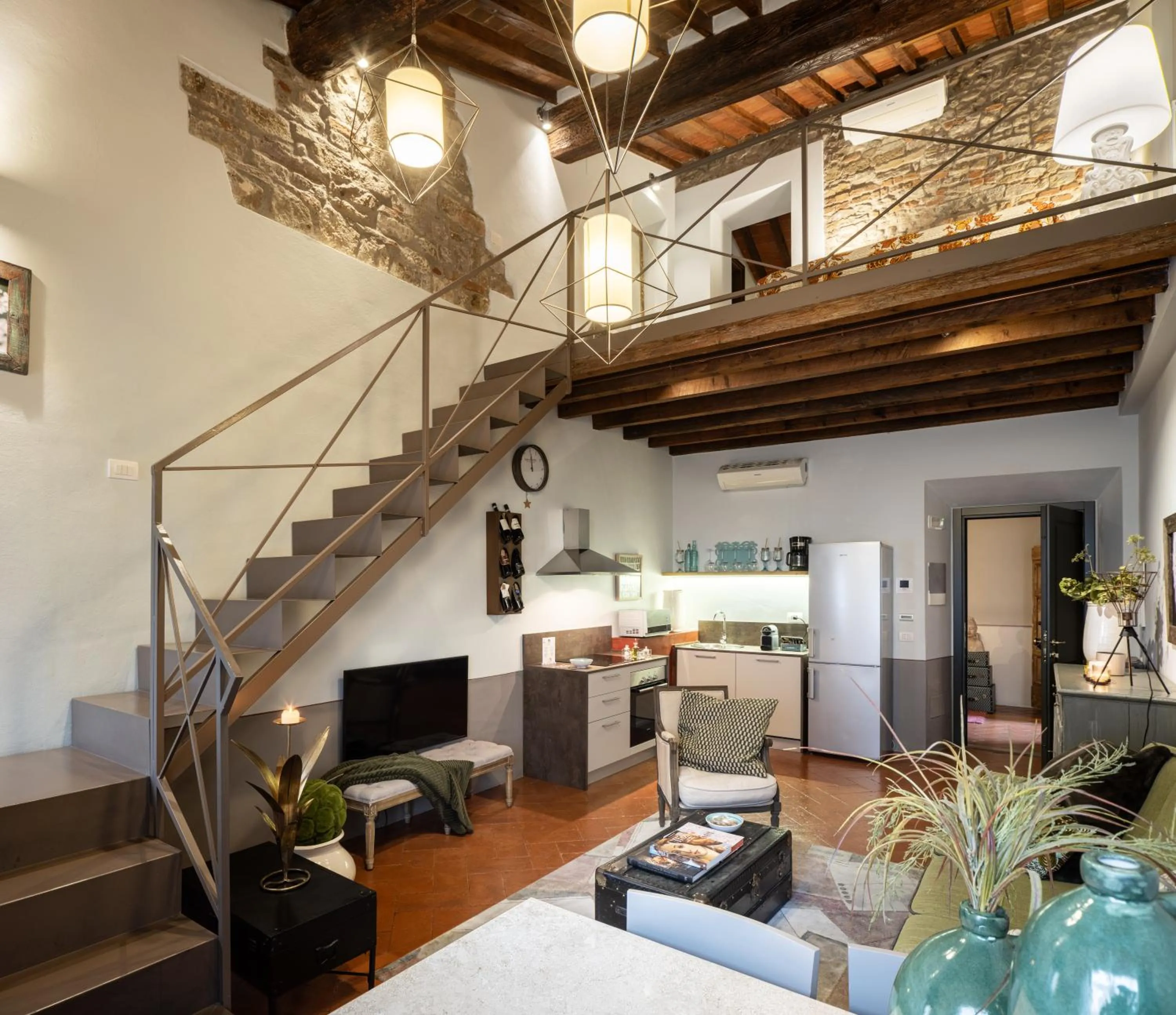 Living room in Canto degli Scali