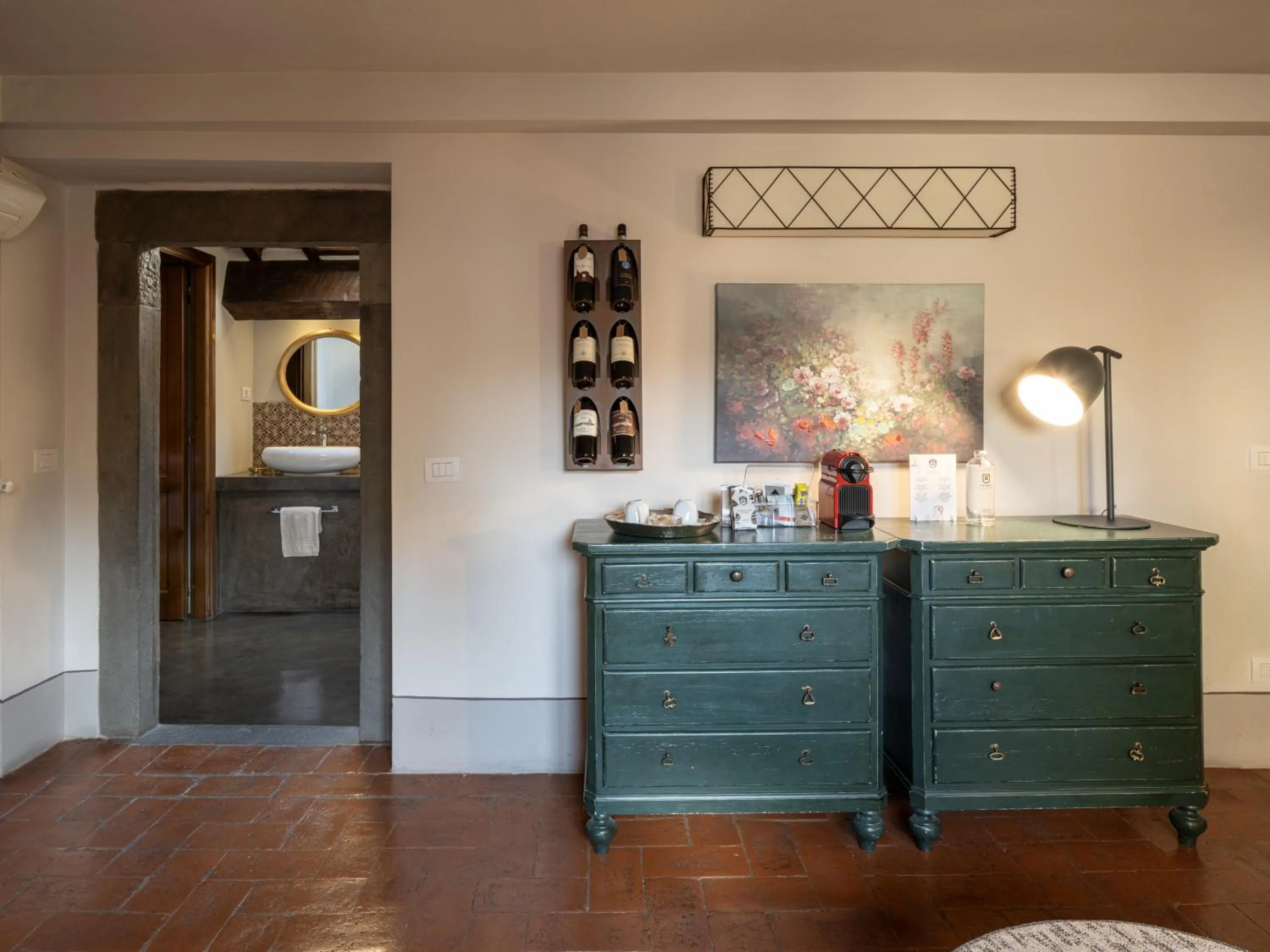 Living room in Canto degli Scali