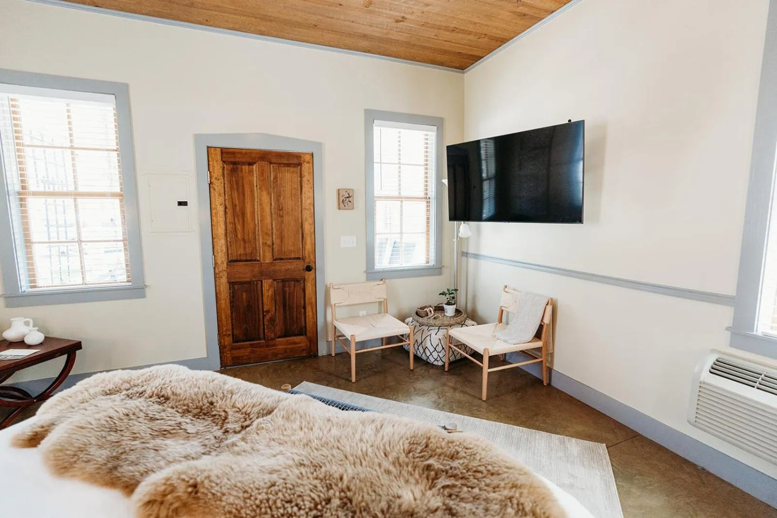 Seating area in Hill Country Herb Garden