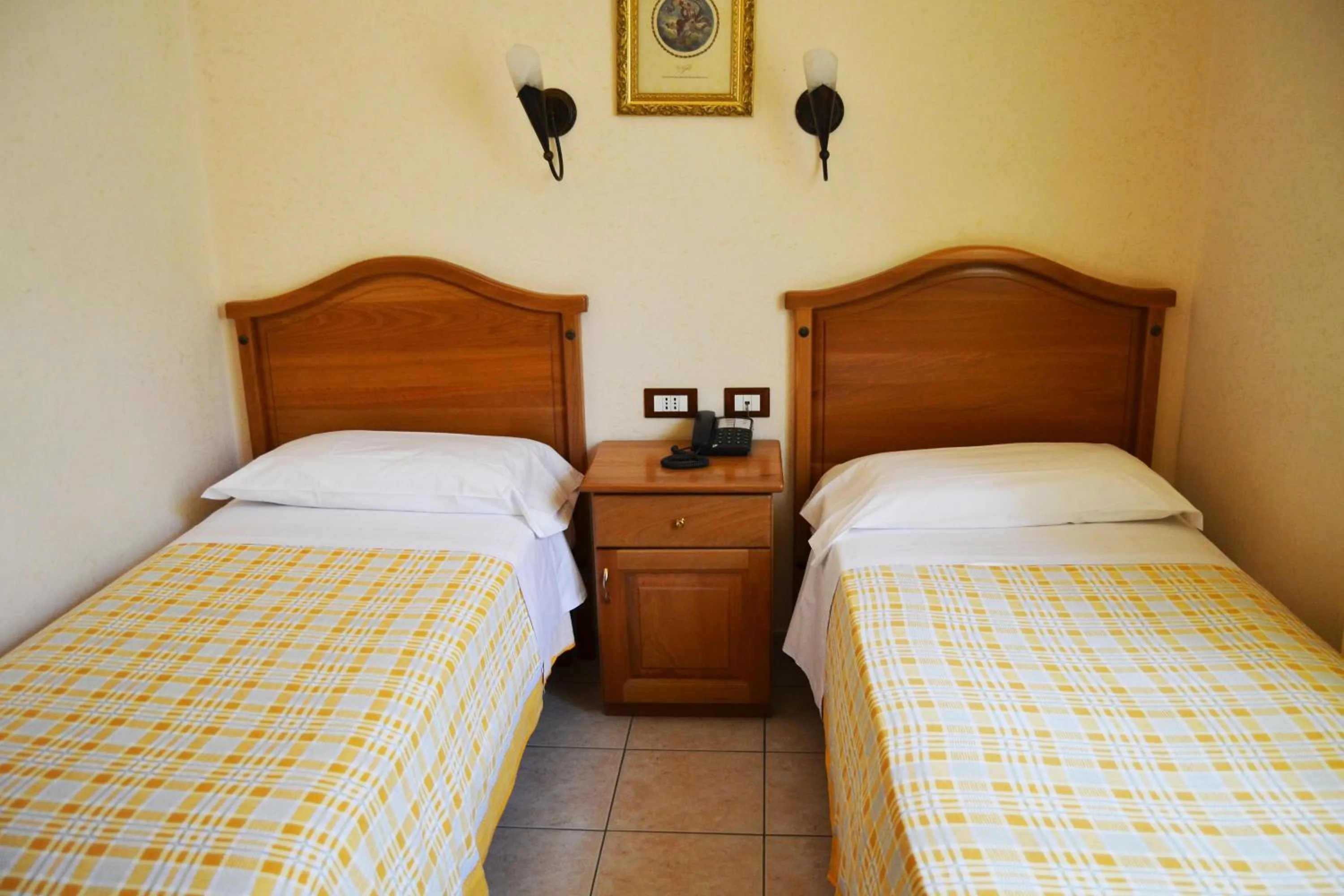 Photo of the whole room, Bed in Hotel Ristorante L'Avvenire