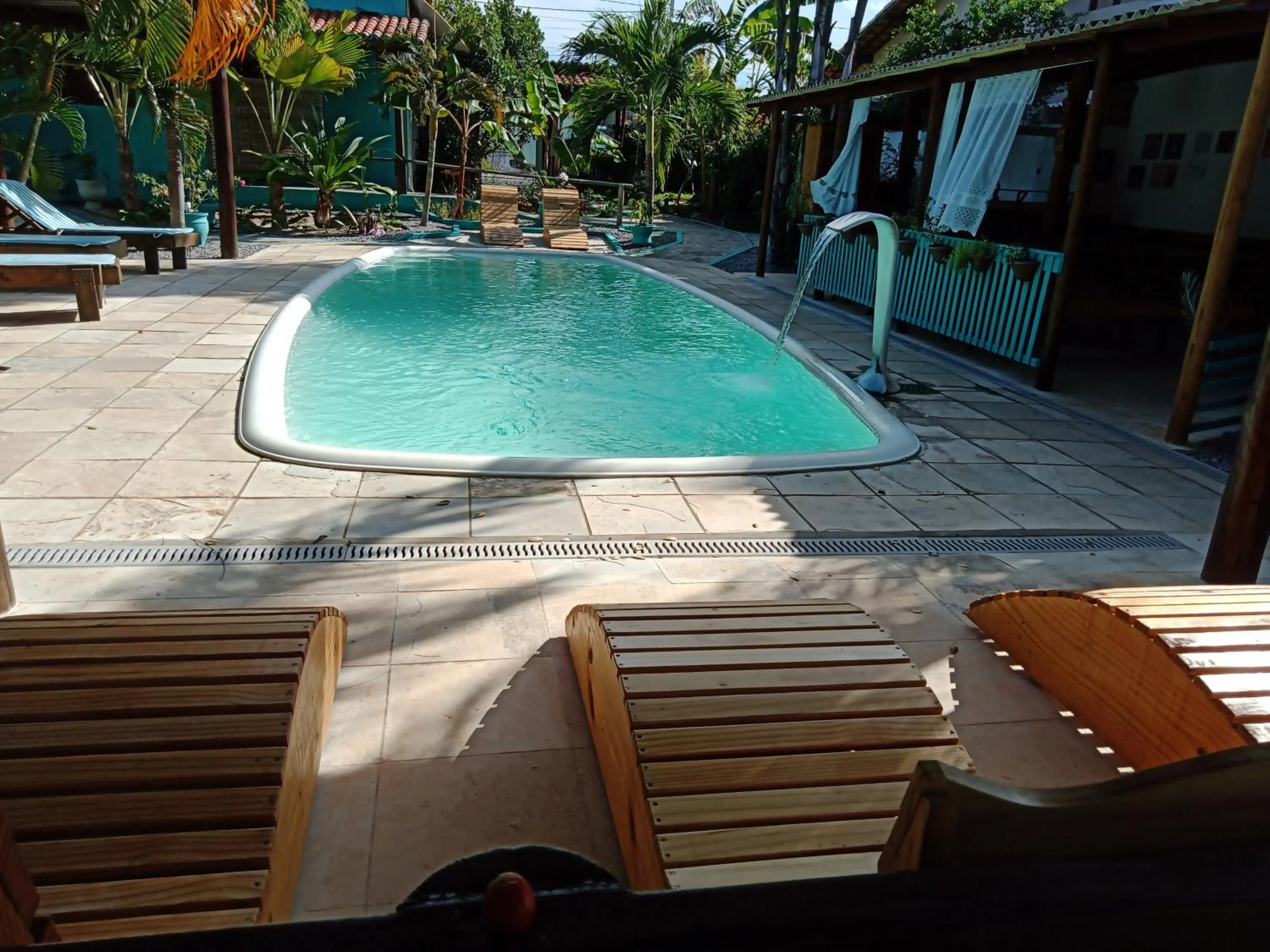 Pool view in Gostoso Sol e Mar Pousada