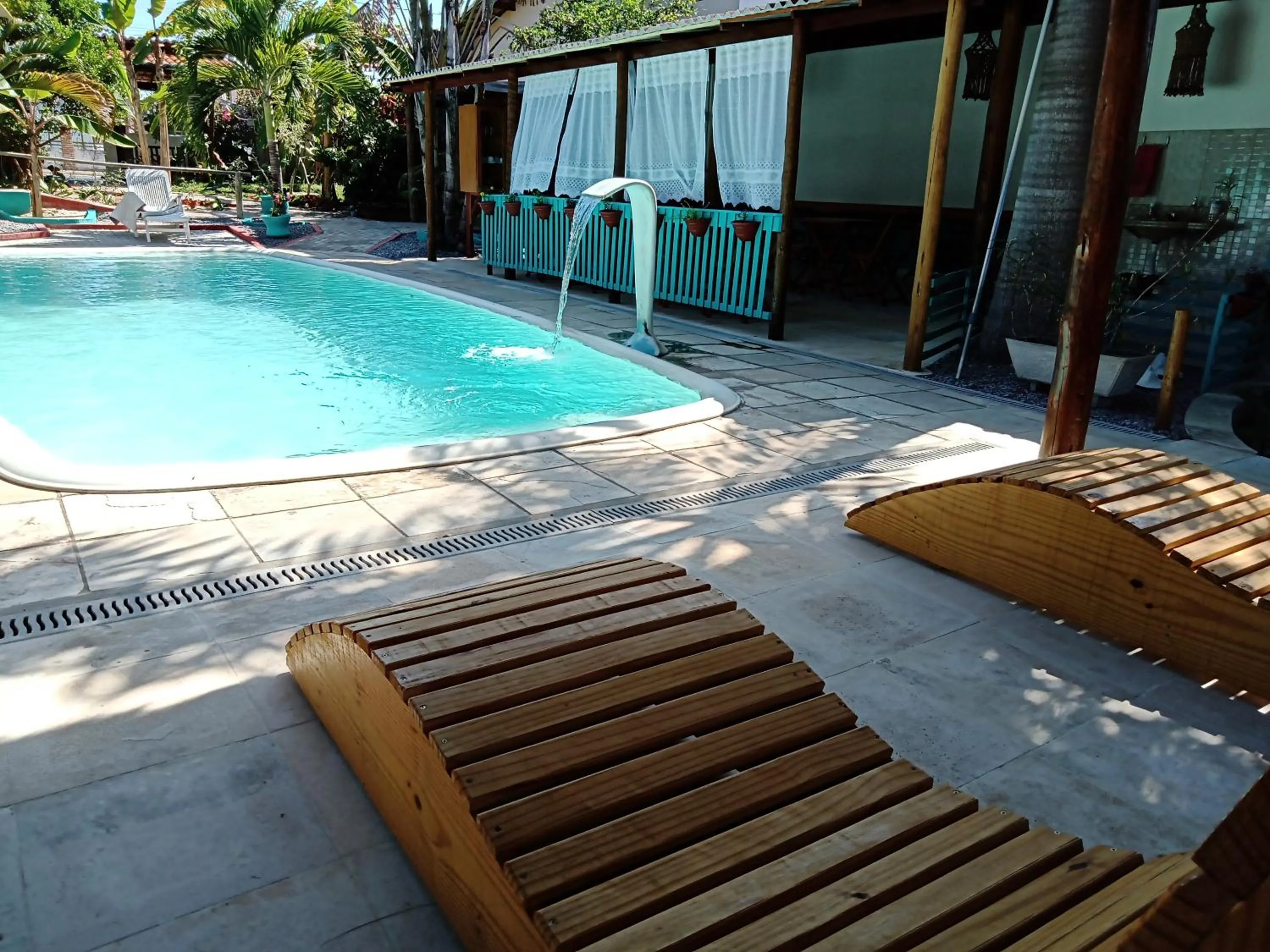 Patio in Gostoso Sol e Mar Pousada