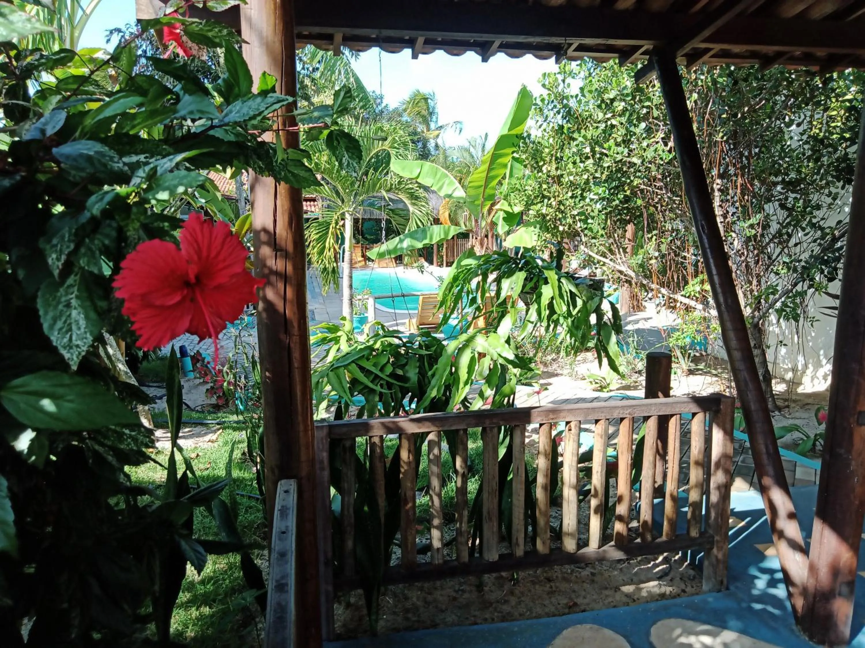 Patio in Gostoso Sol e Mar Pousada