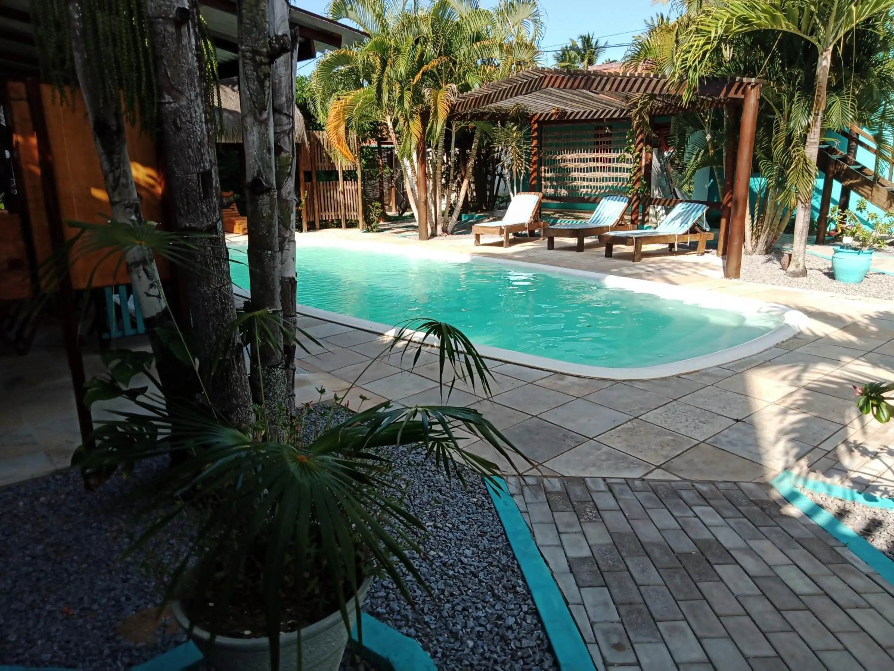 Patio in Gostoso Sol e Mar Pousada