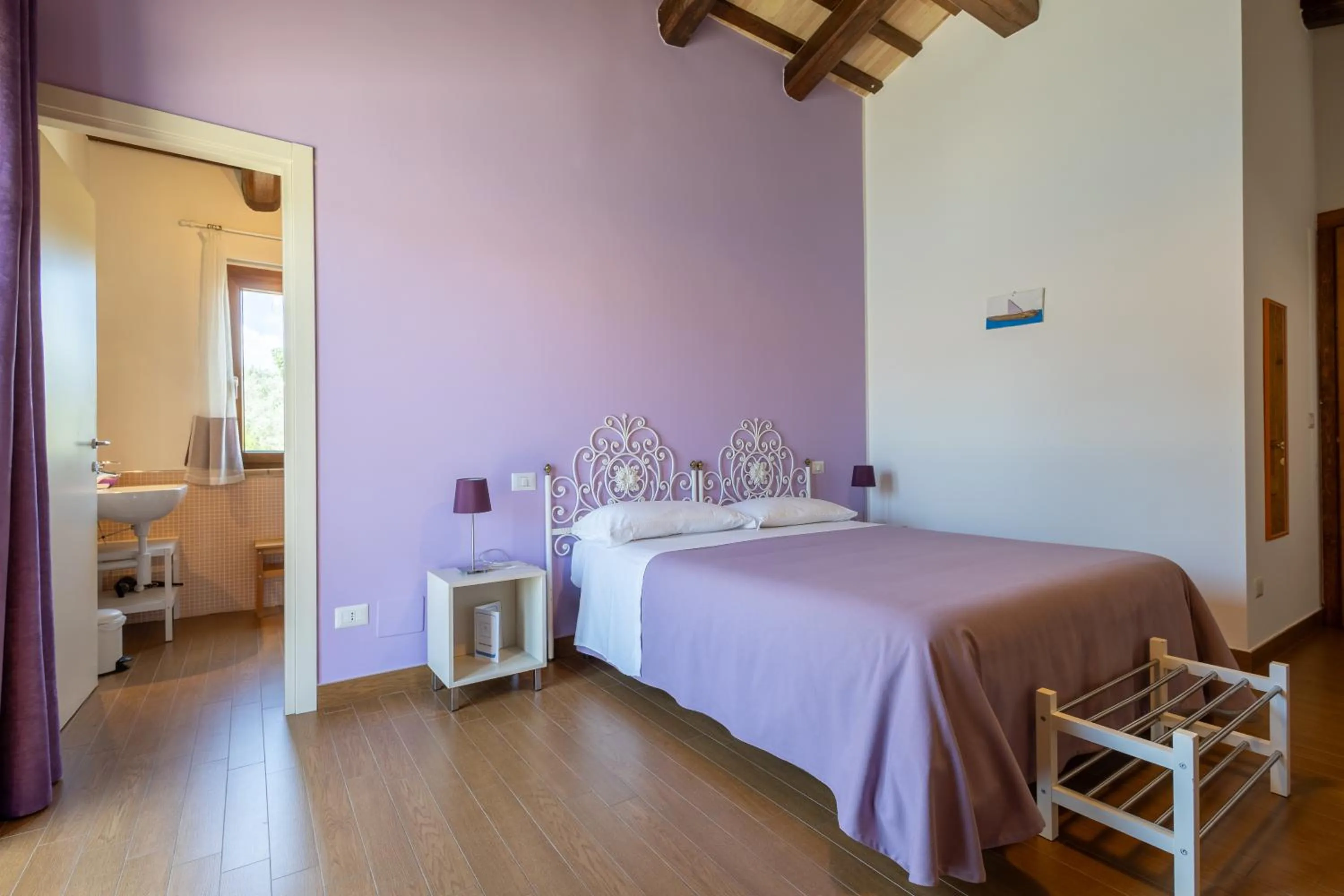 Bed in Relais Piano Valle