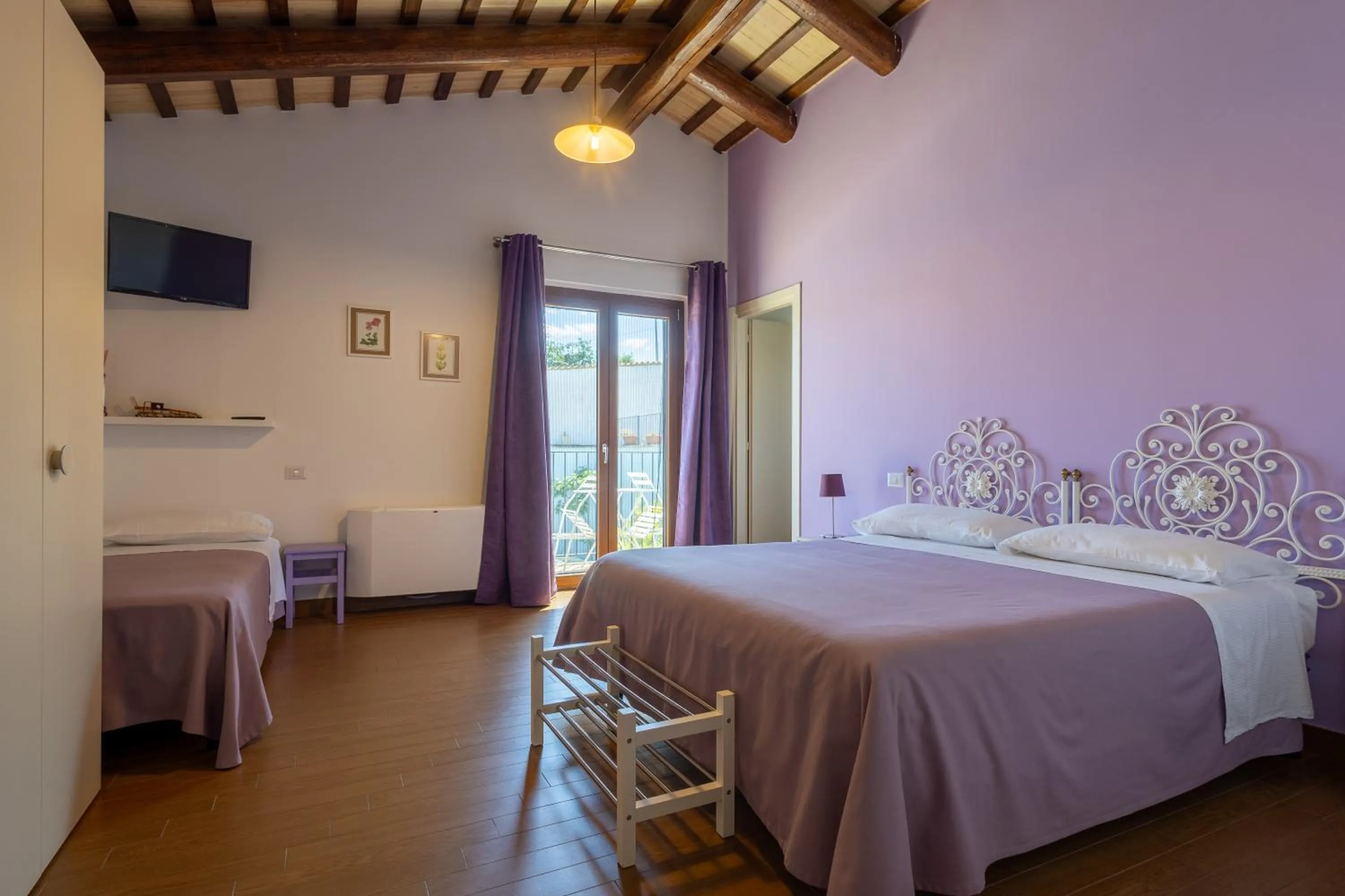 Bed in Relais Piano Valle