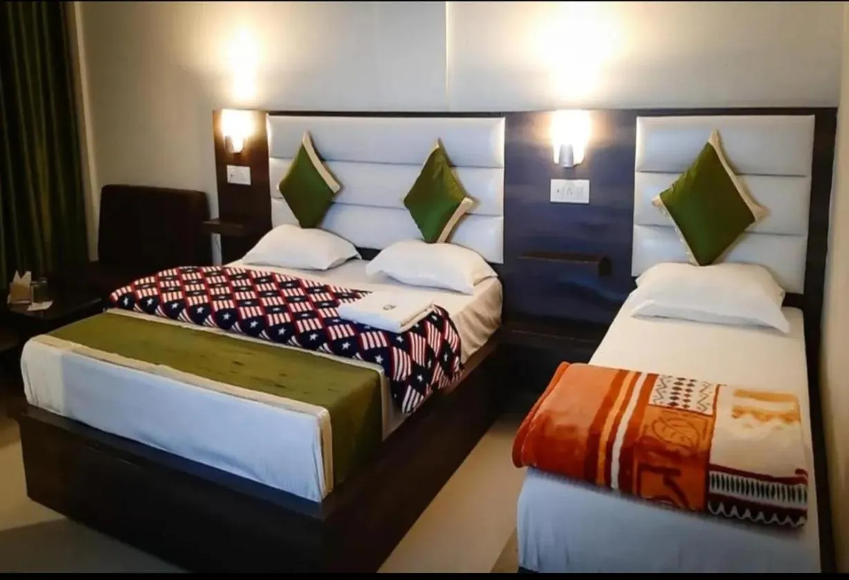 Bed in Hotel Green Park