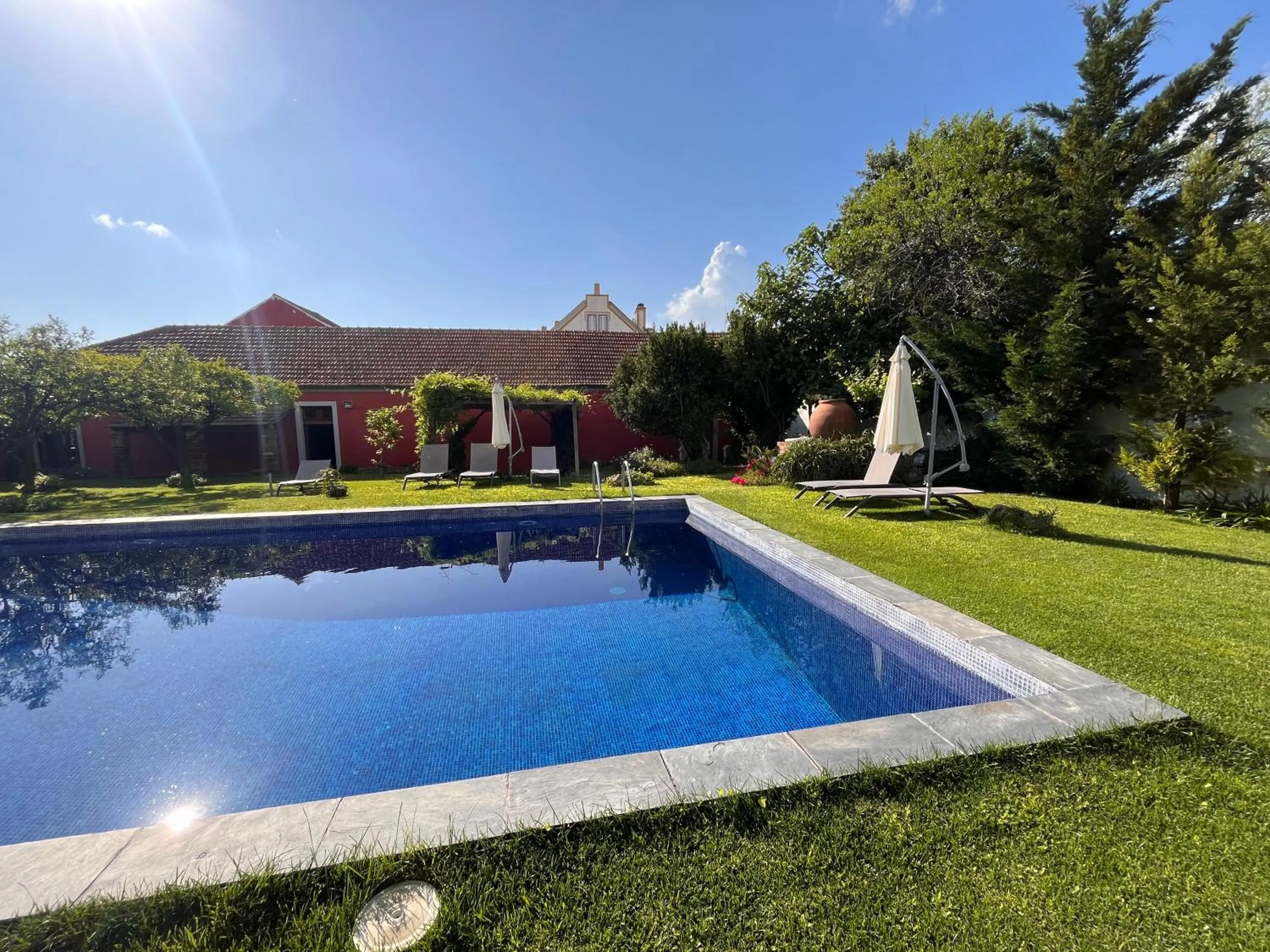 Swimming pool in Palacete da Real Companhia do Cacau - Royal Cocoa Palace