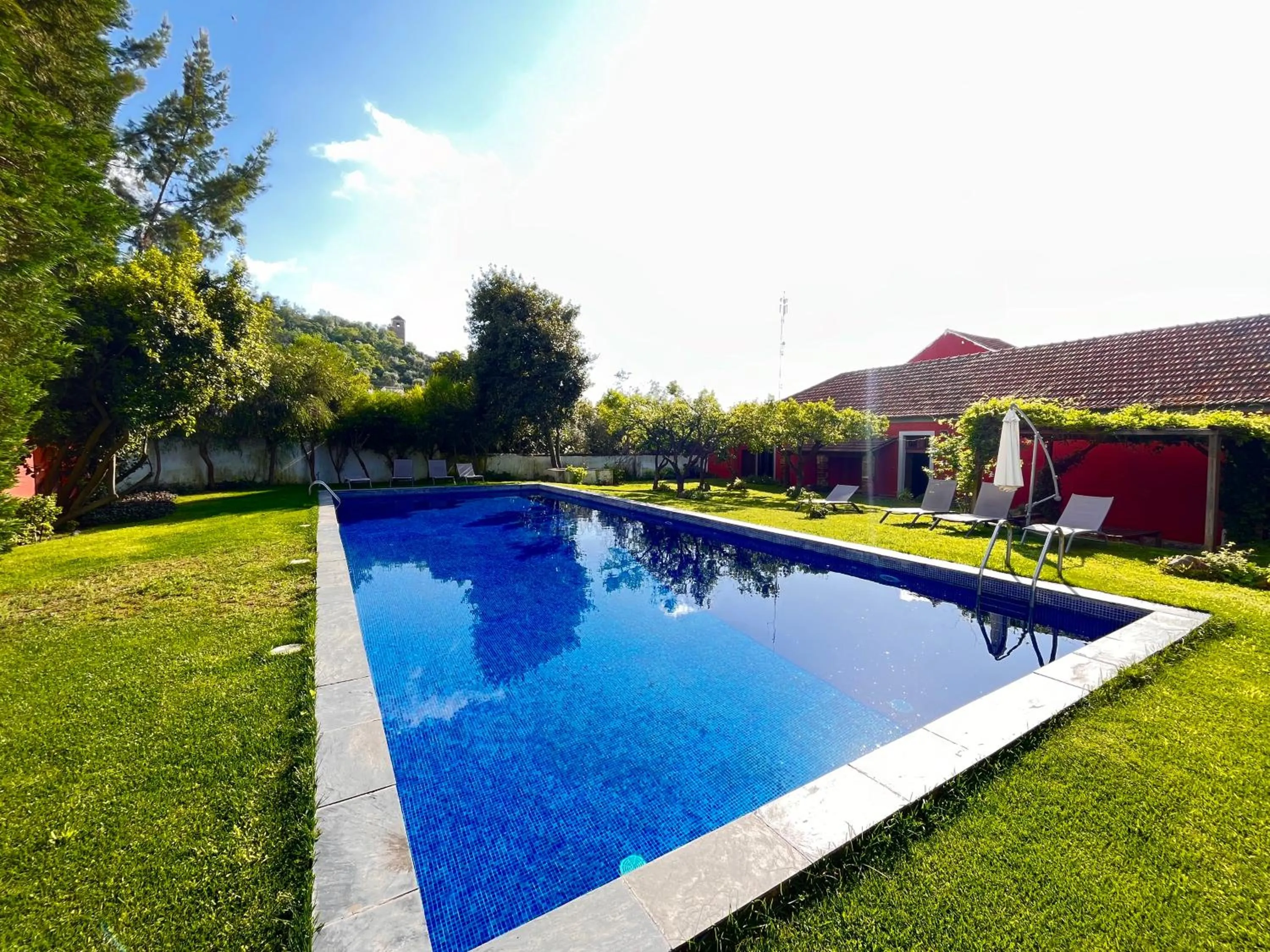 Swimming pool in Palacete da Real Companhia do Cacau - Royal Cocoa Palace