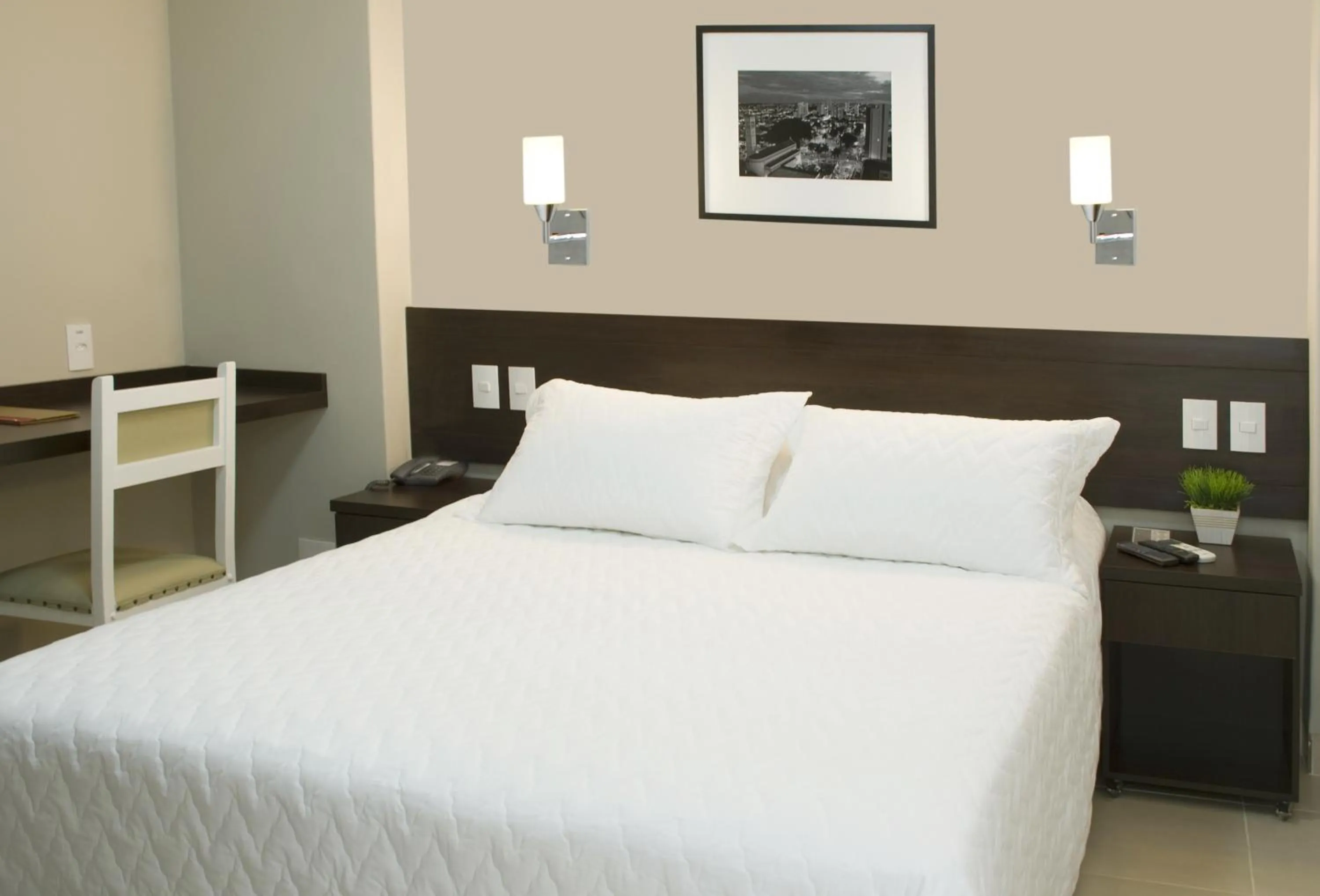 Photo of the whole room in Lider Hotel Ituiutaba