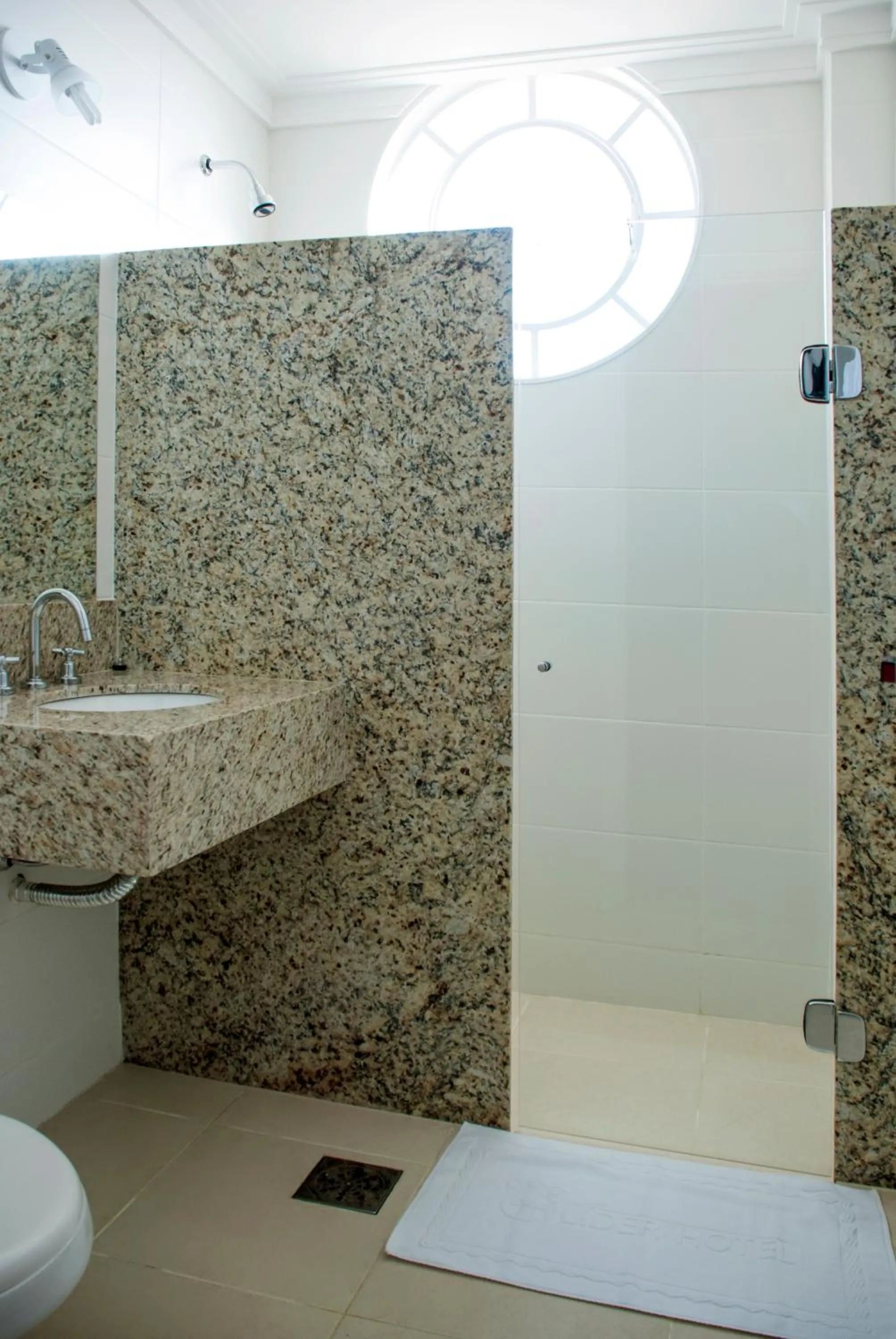 Bathroom in Lider Hotel Ituiutaba