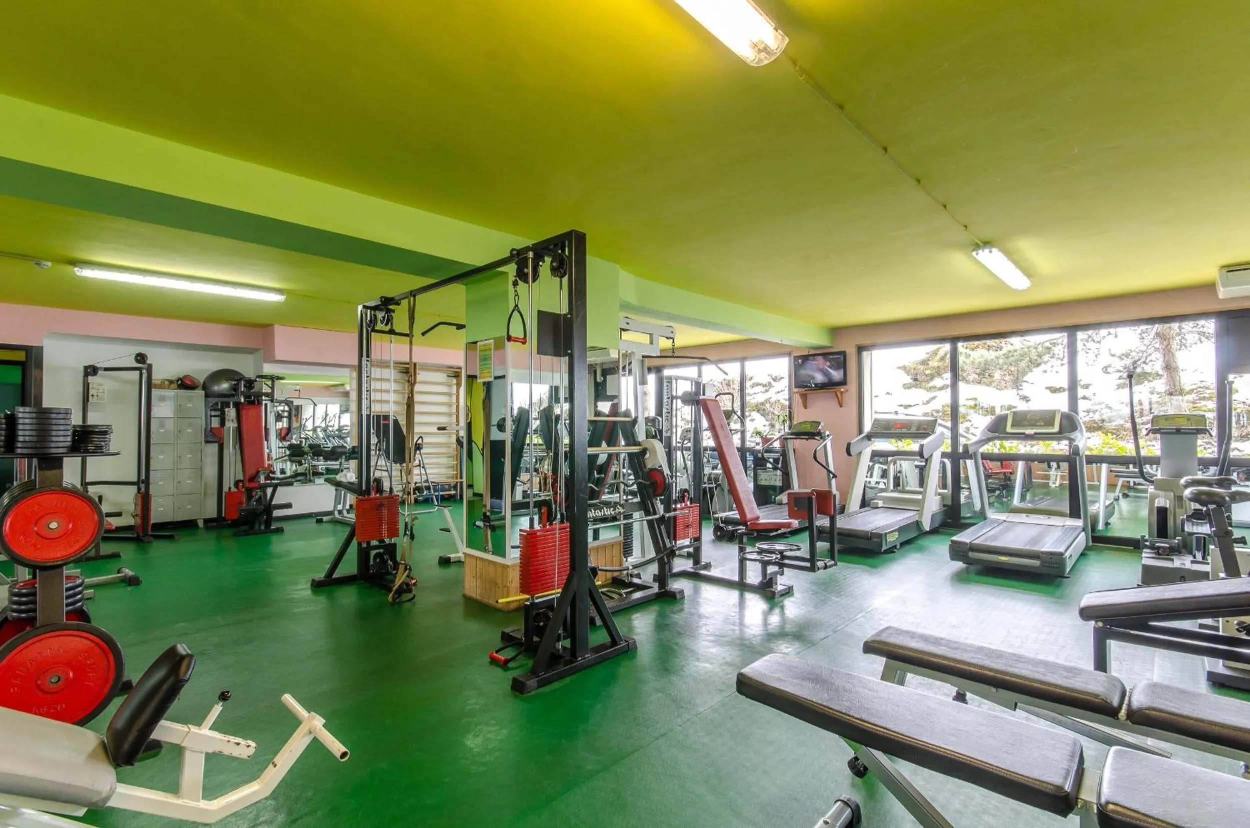 Fitness centre/facilities in Hotel Residence Club Primula