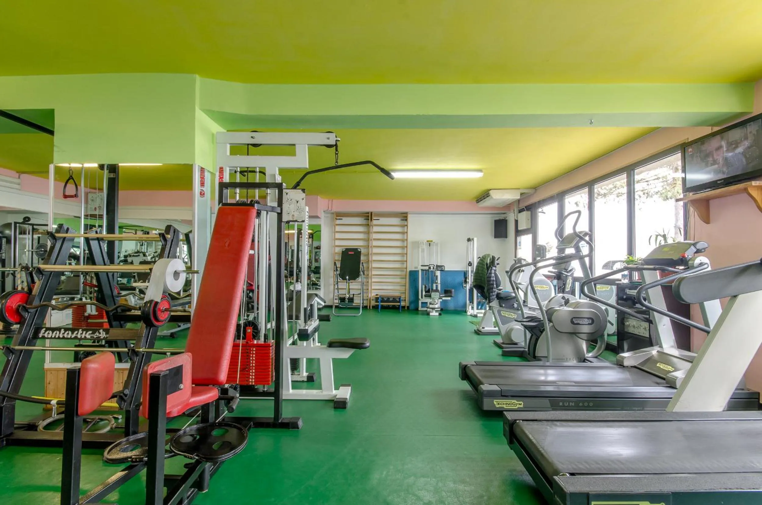Fitness centre/facilities in Hotel Residence Club Primula
