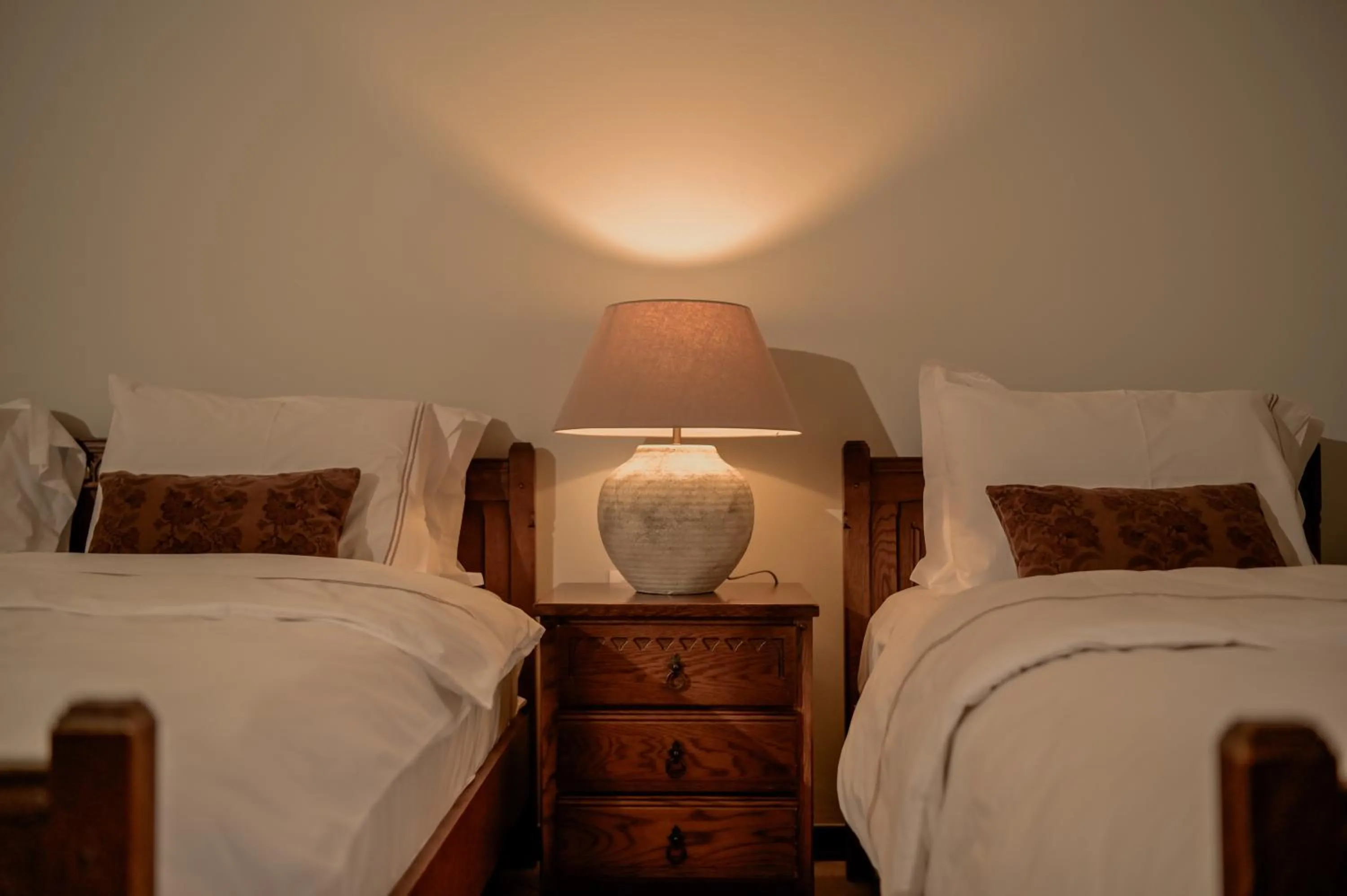 Bed in Real Scampis Hotel