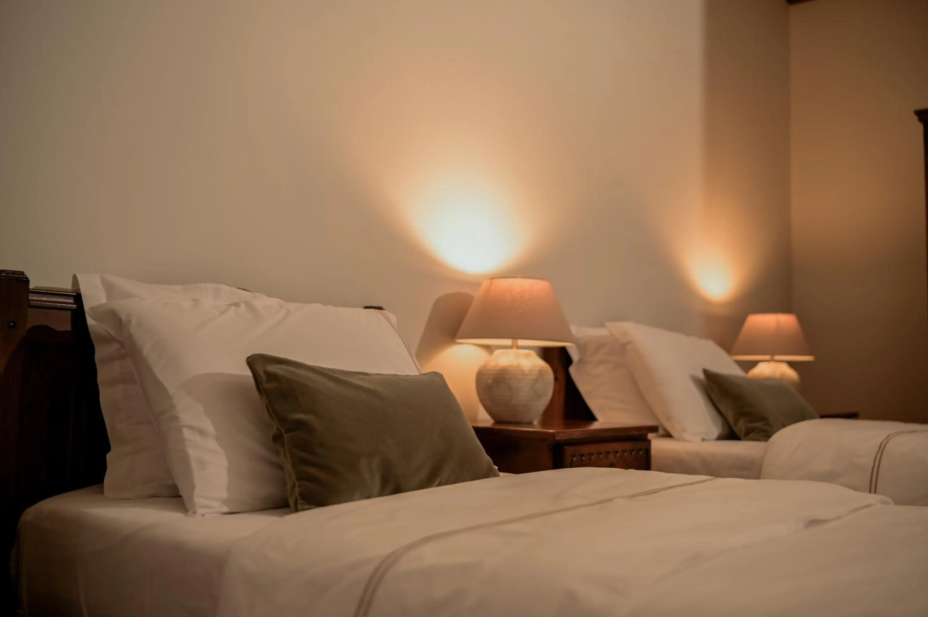 Bed in Real Scampis Hotel