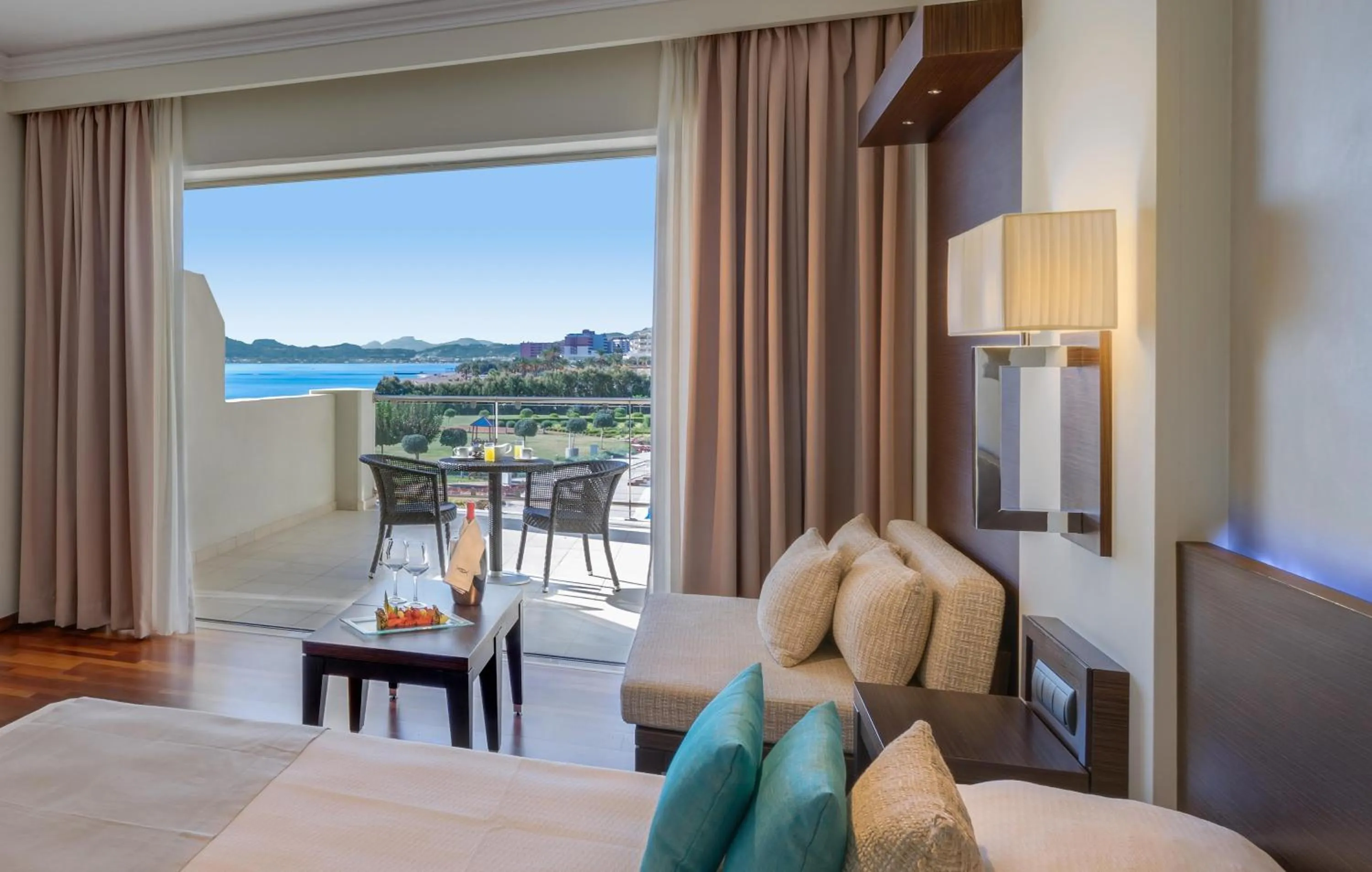 View (from property/room), Bed in Elysium Resort & Spa