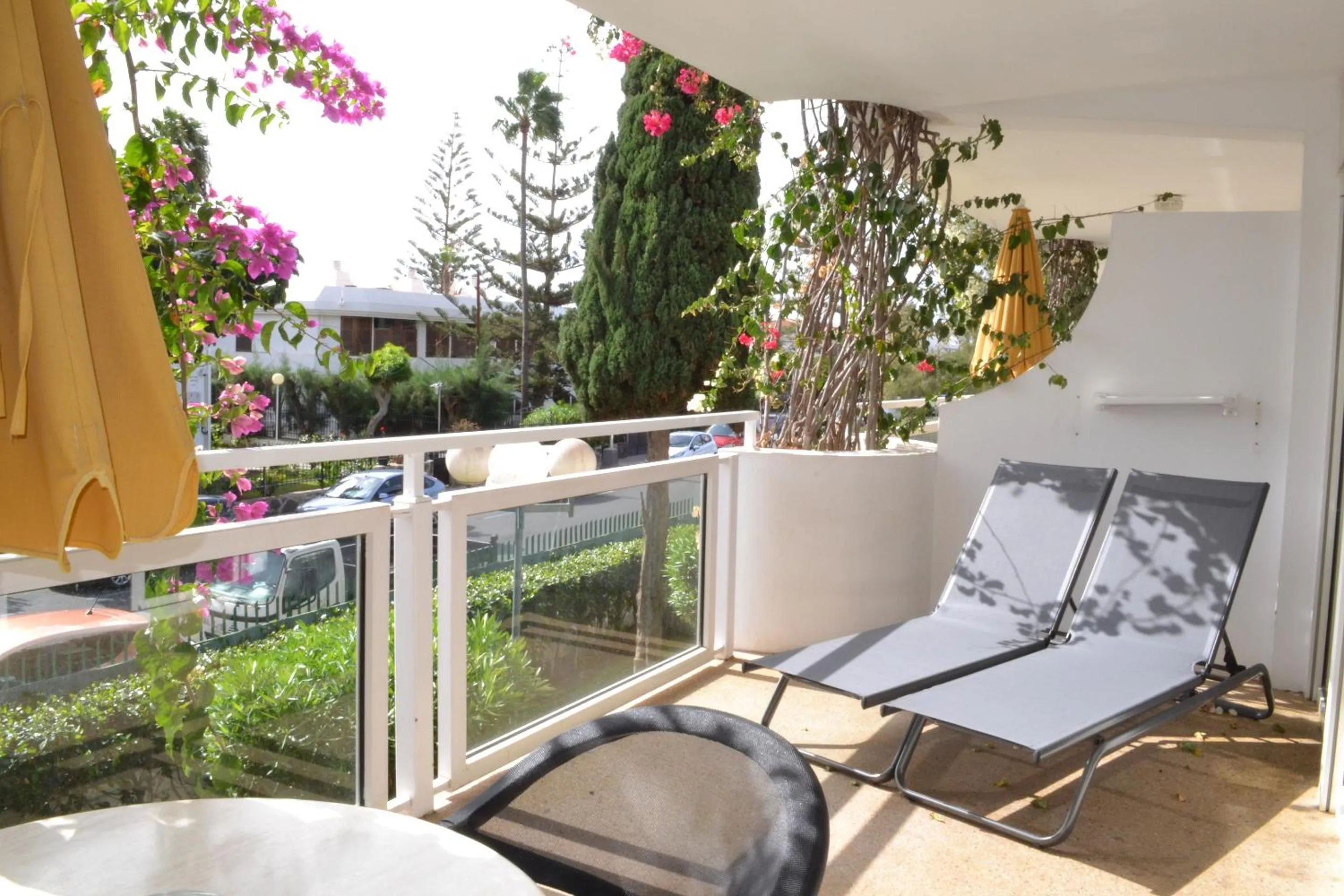 Balcony/Terrace in Apartamentos Montemayor