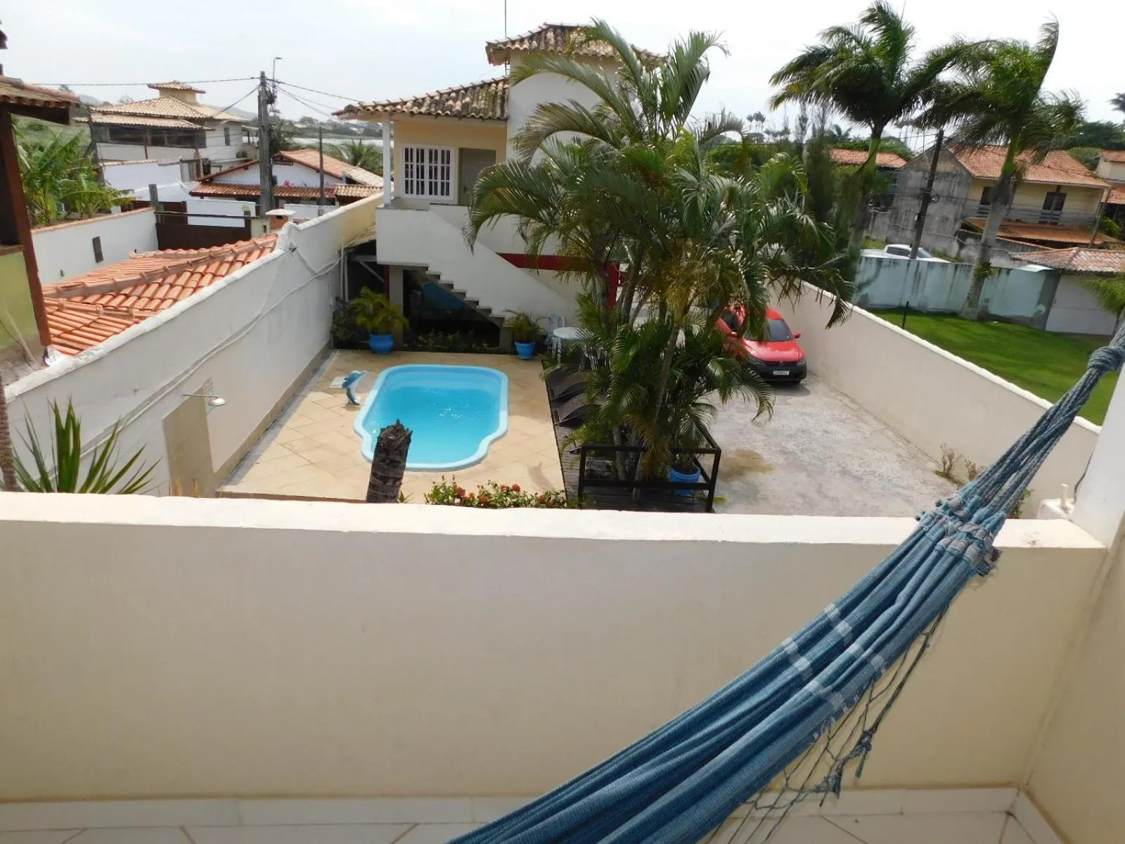 Balcony/Terrace in Pousada Luzes de Geribá