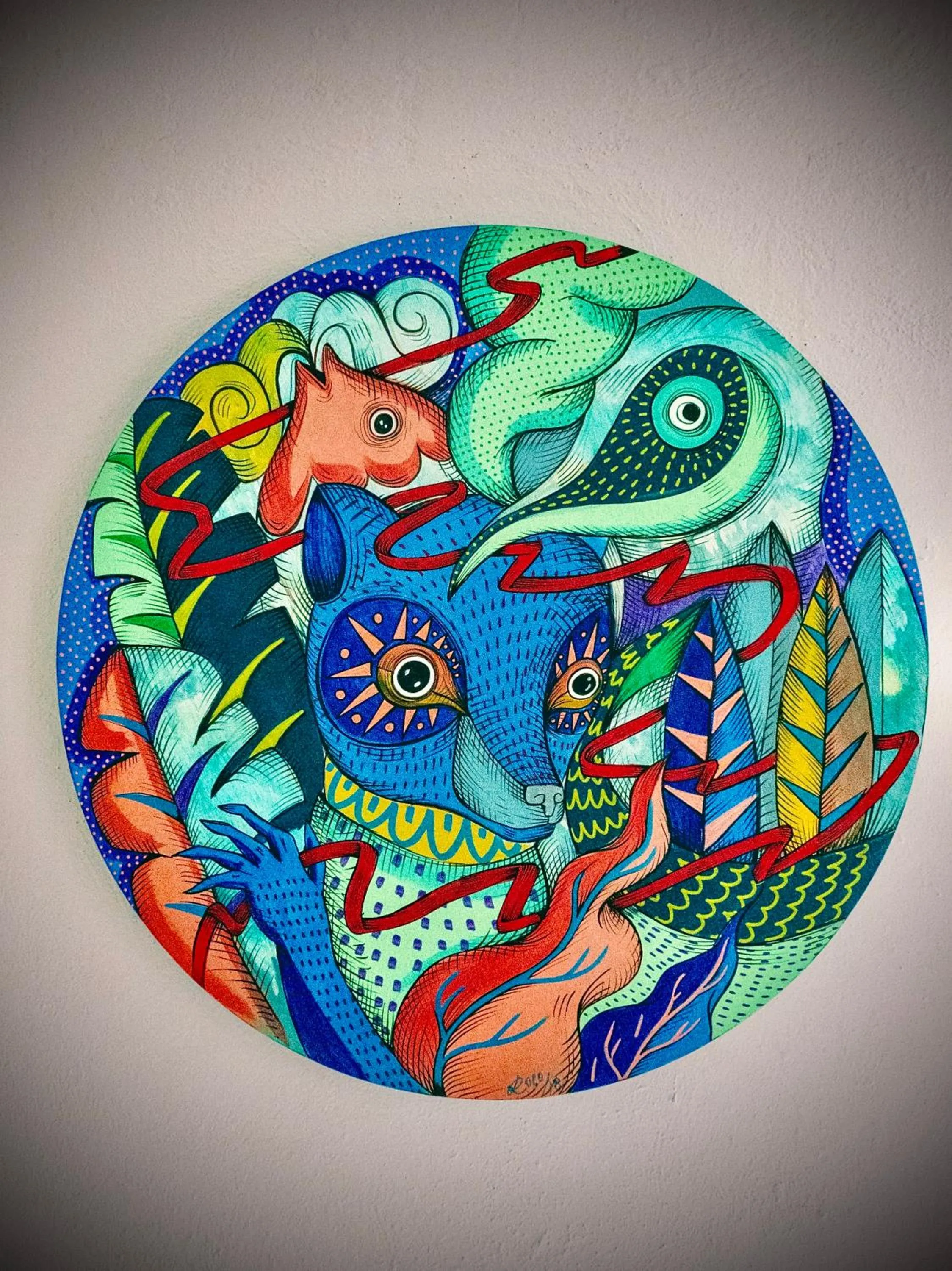 Decorative detail in Villa Aikia (Adults Suites A/C)