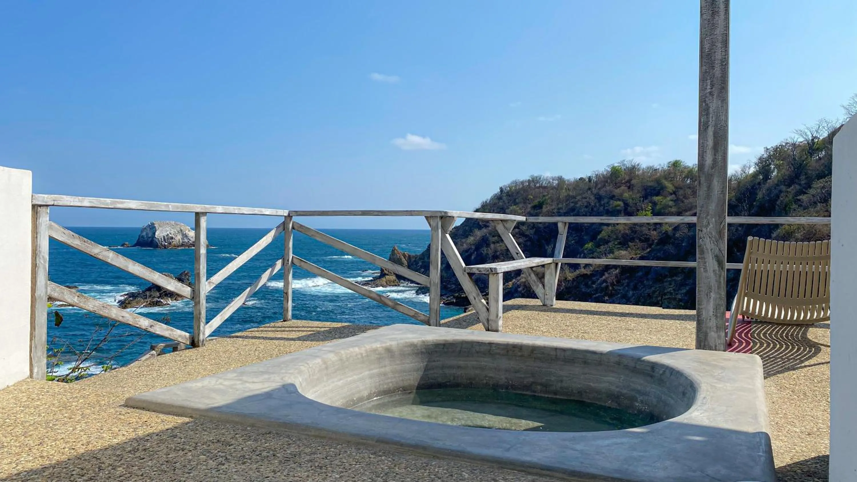 Balcony/Terrace in Villa Aikia (Adults Suites A/C)