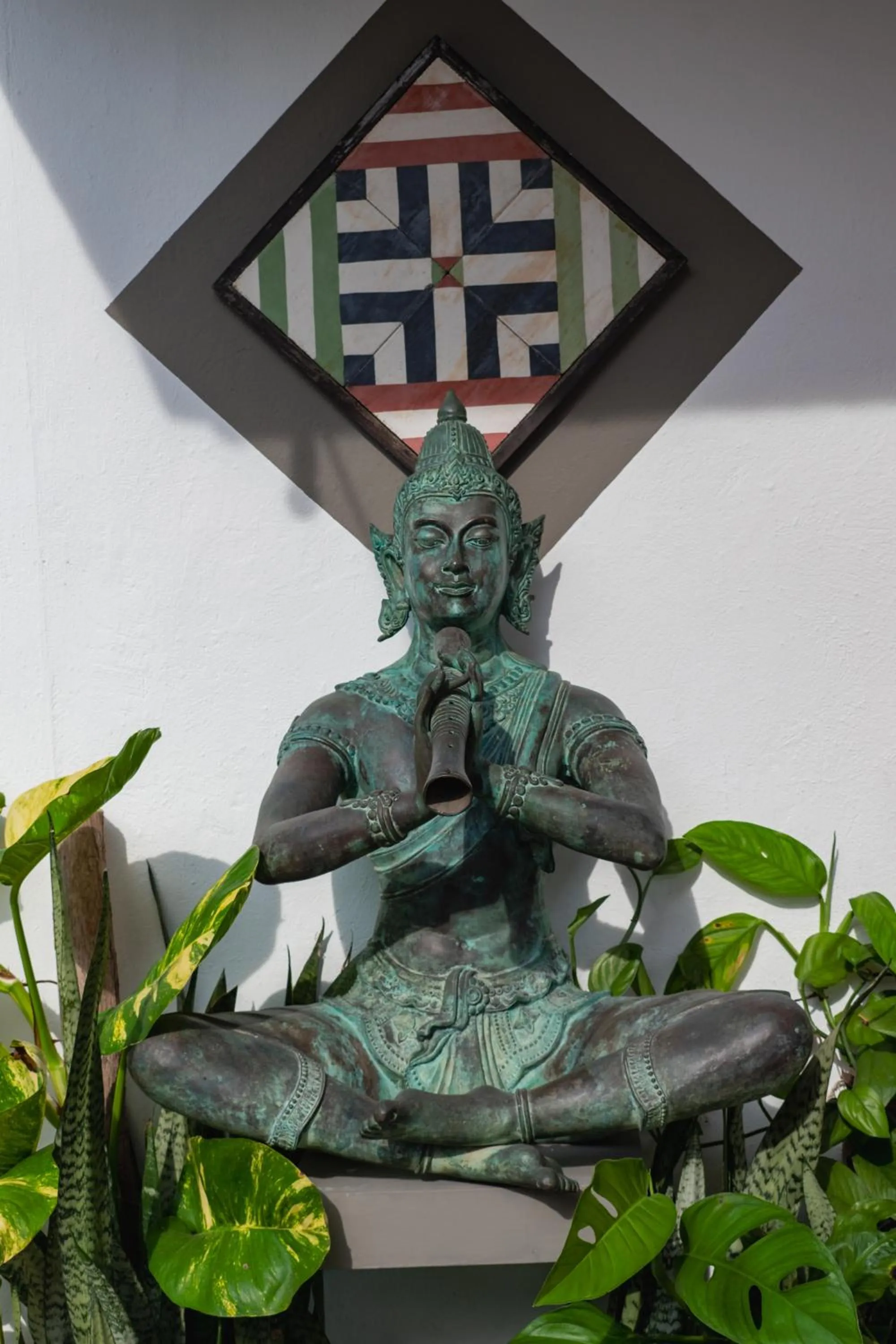 Decorative detail in Villa Aikia (Adults Suites A/C)