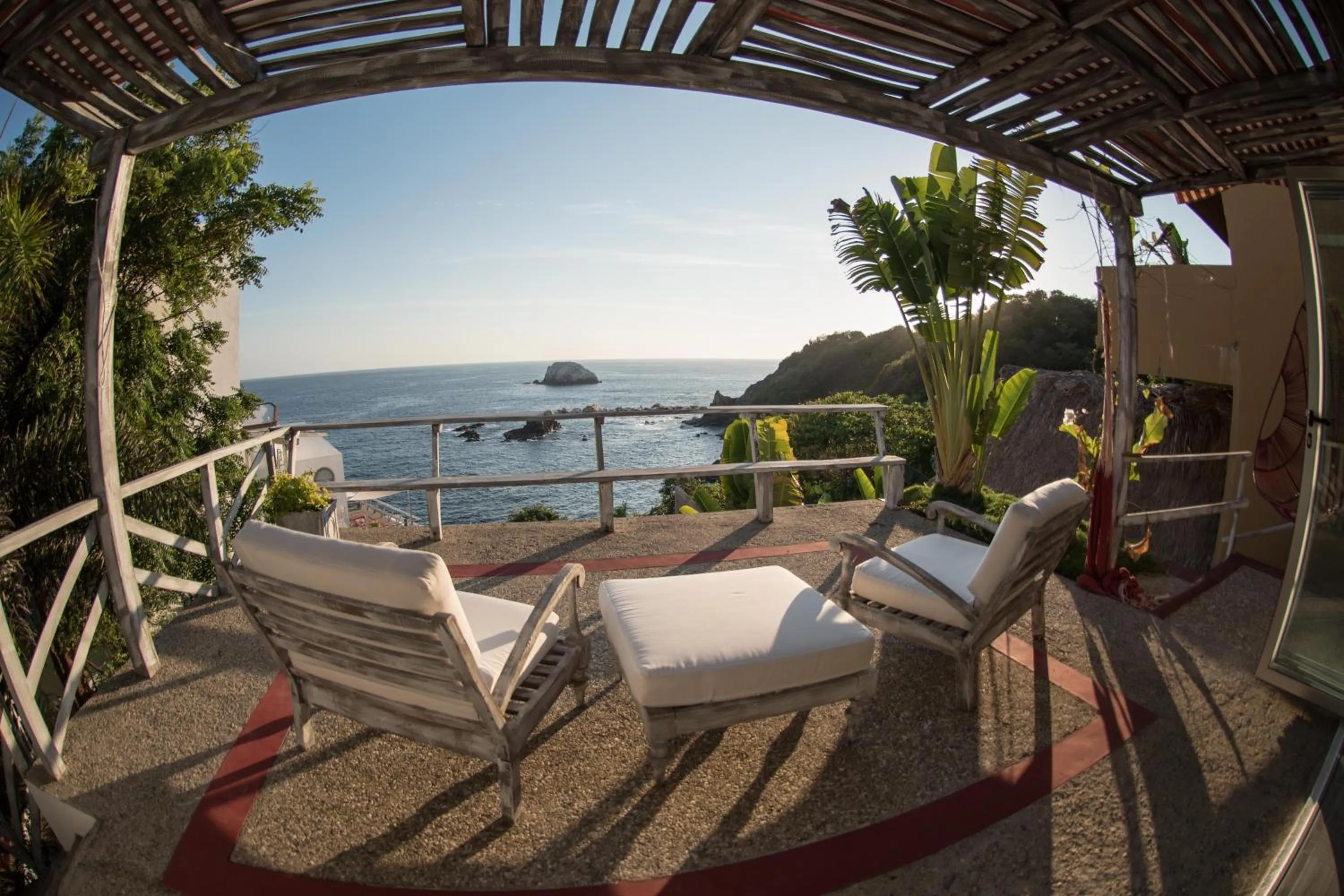 Balcony/Terrace in Villa Aikia (Adults Suites A/C)