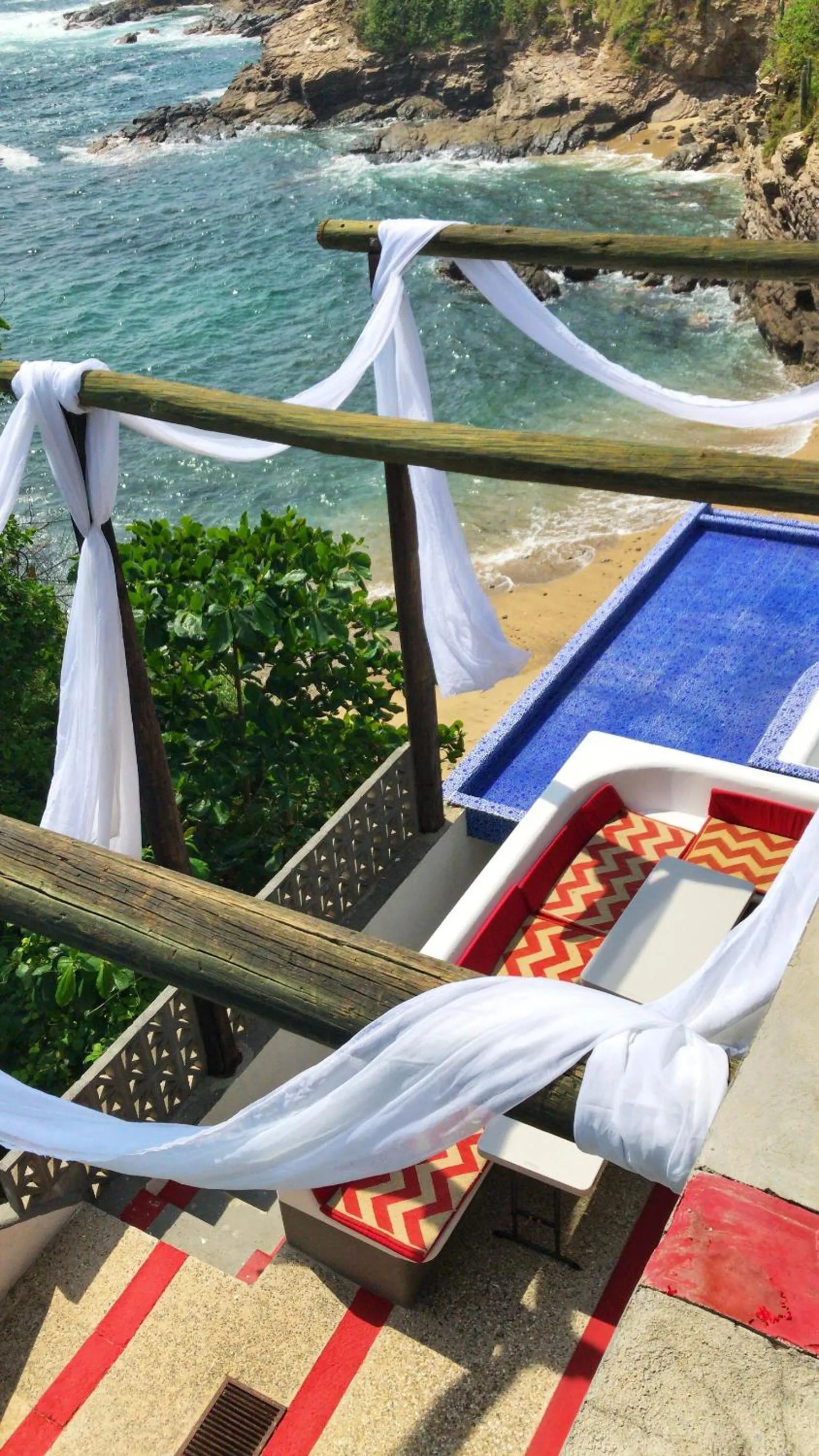 Patio in Villa Aikia (Adults Suites A/C)