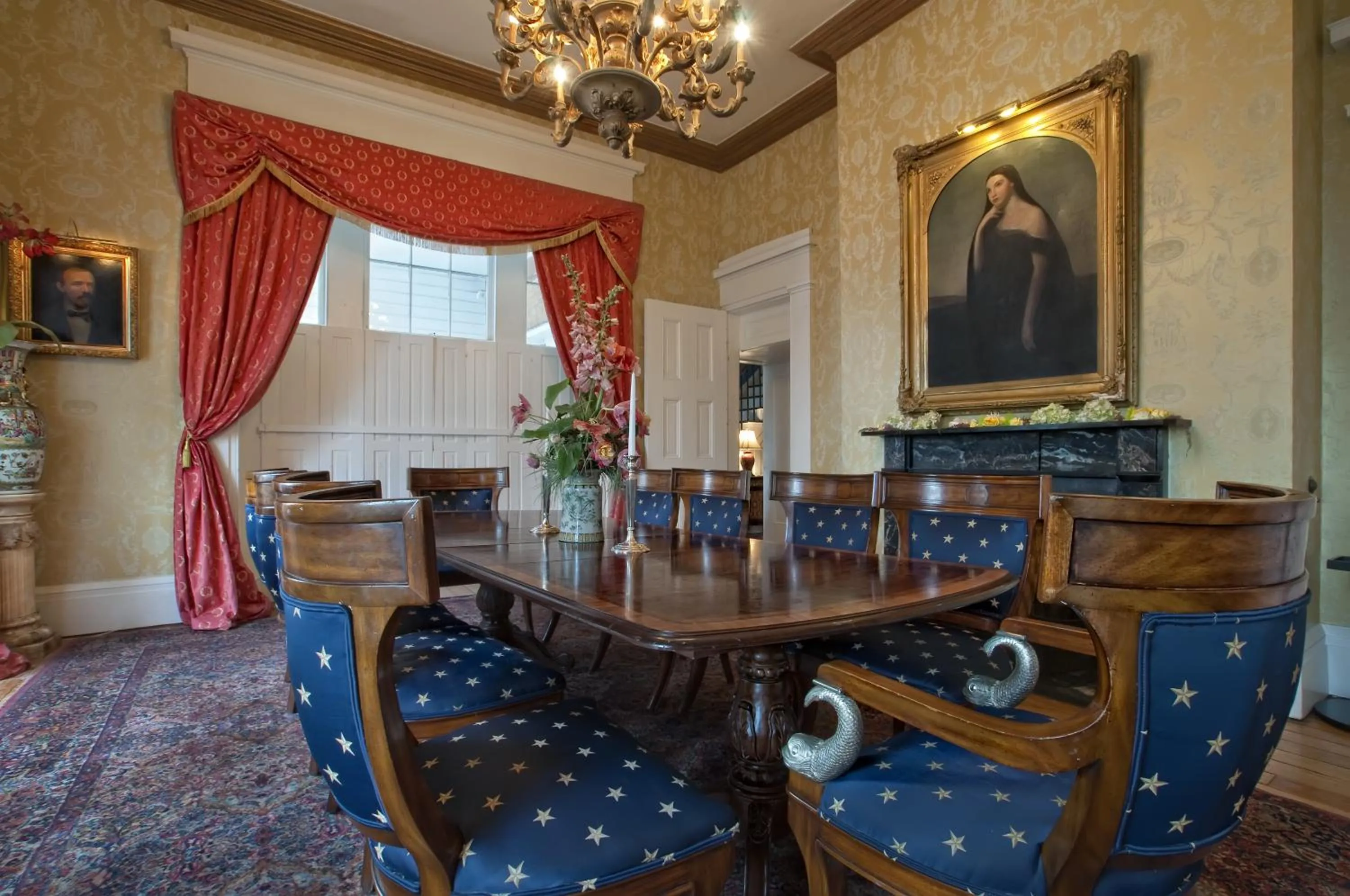 Dining area in Antrim 1844
