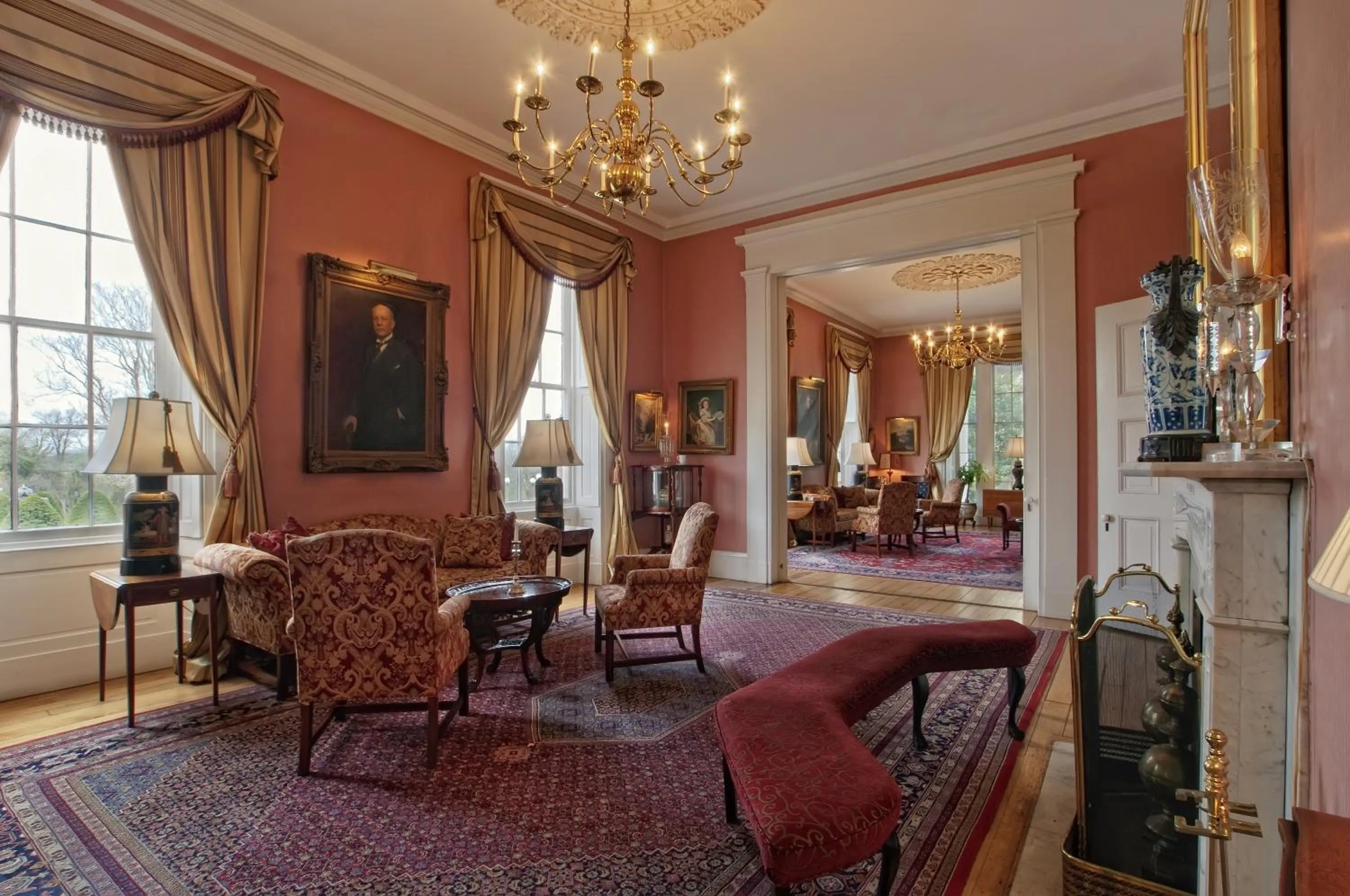 Seating area in Antrim 1844