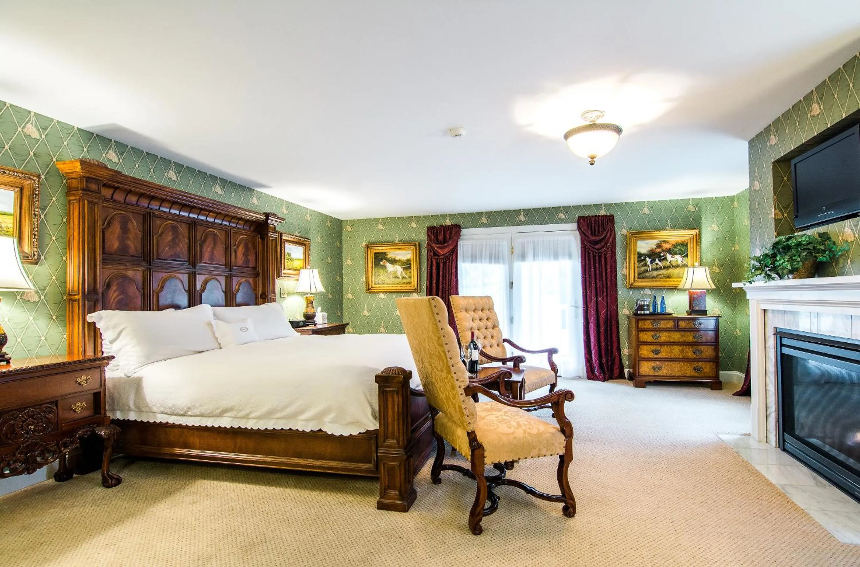 Photo of the whole room in Antrim 1844