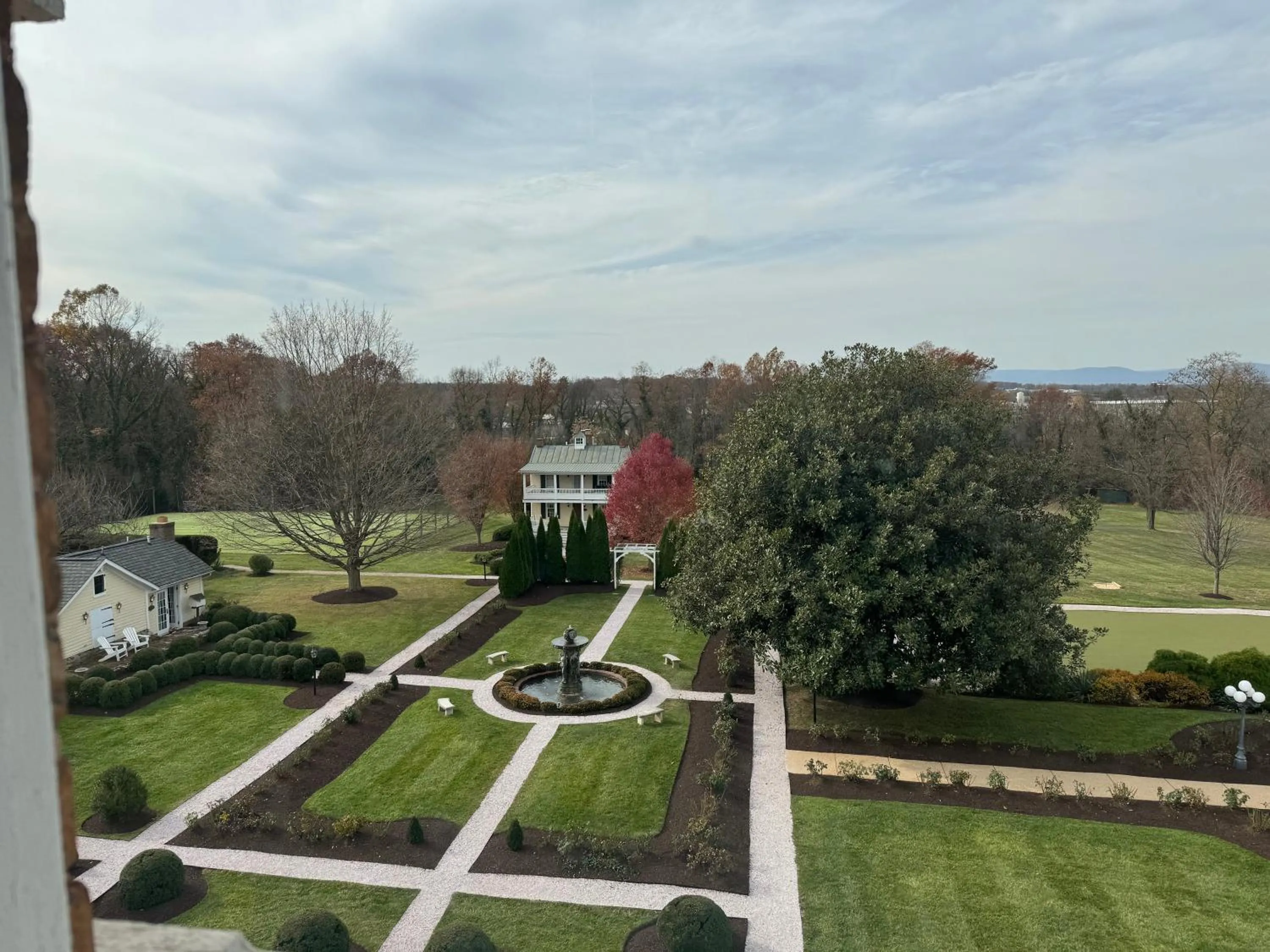 Garden view in Antrim 1844