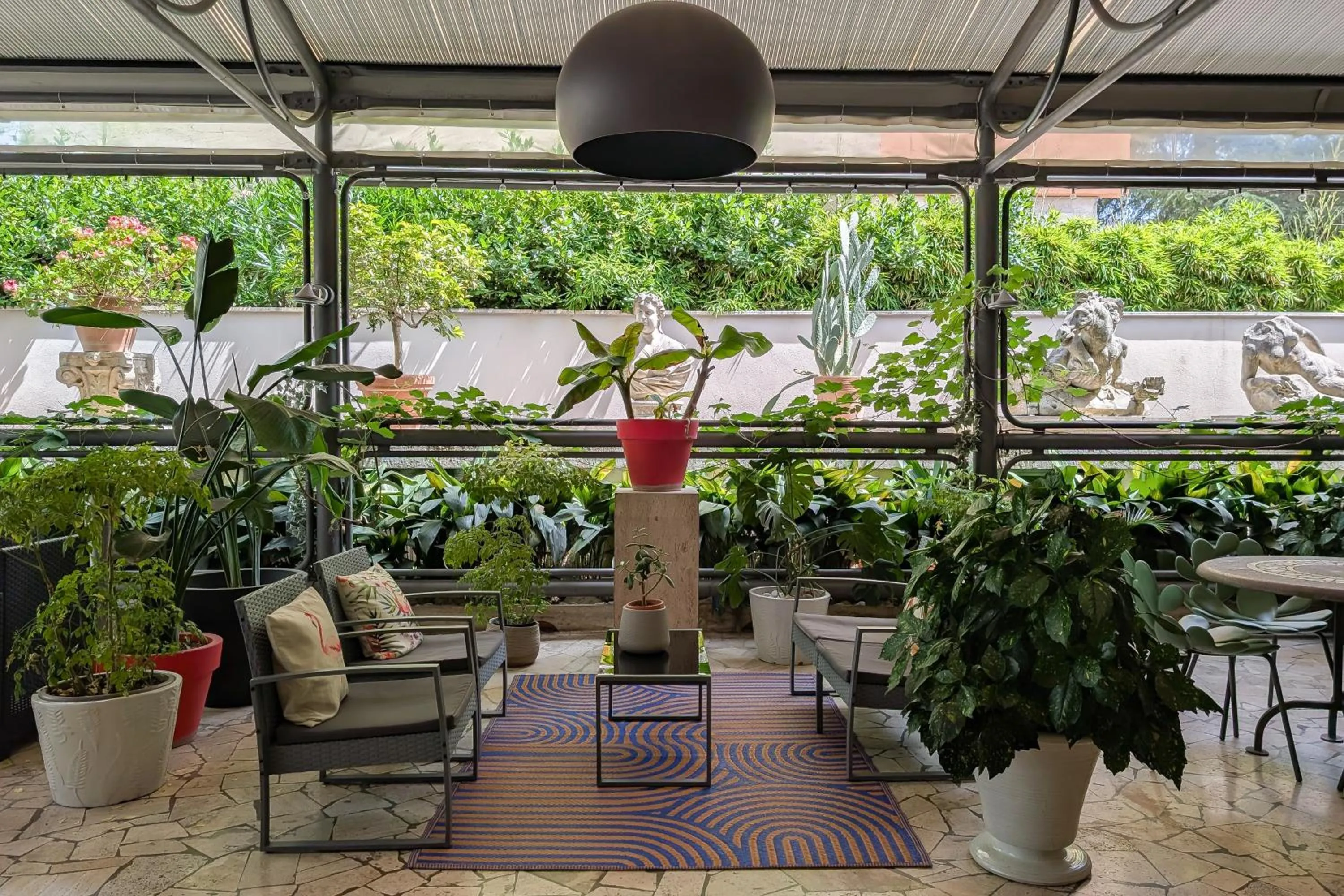 Garden view in Hotel Dei Congressi